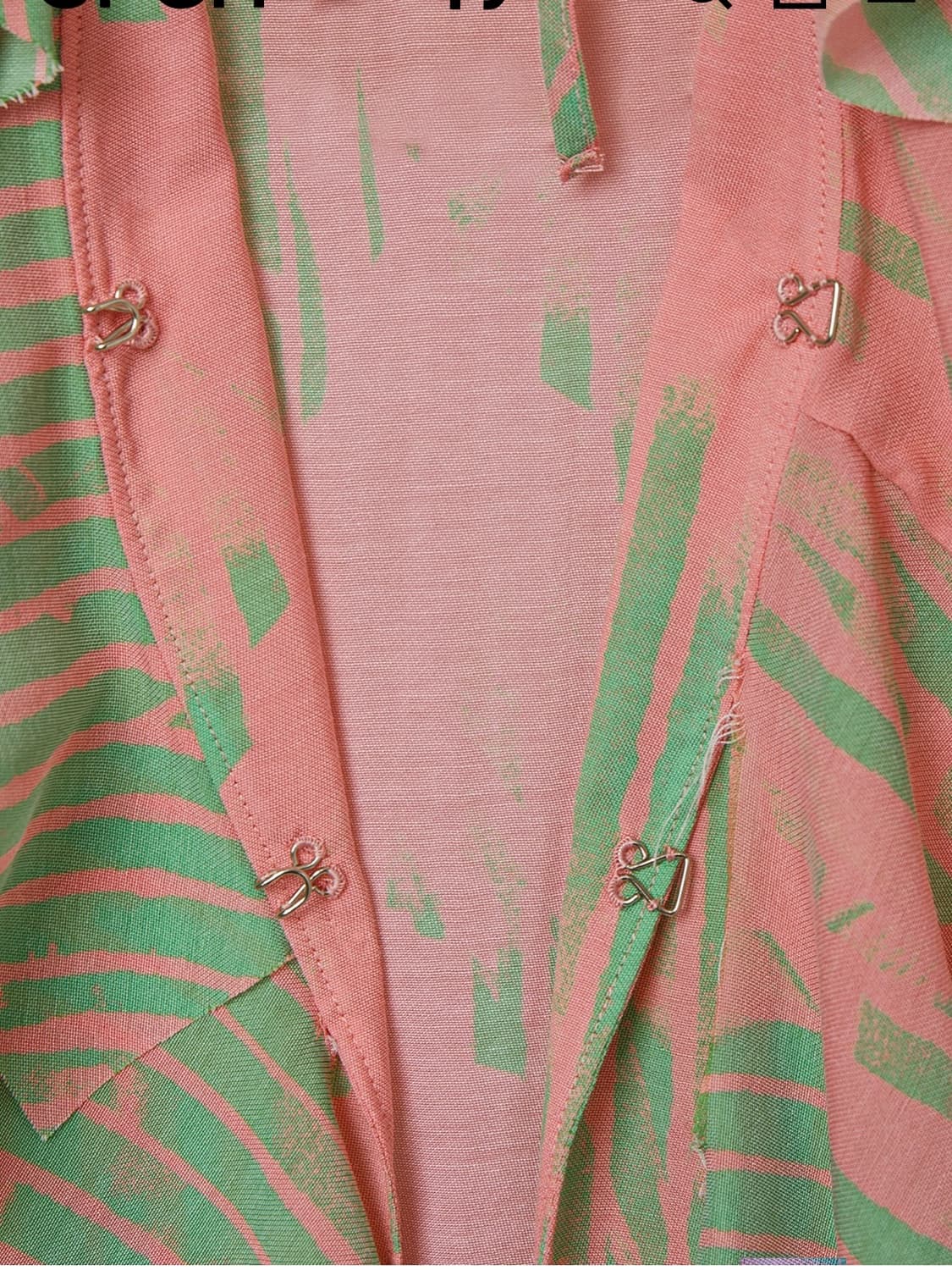 [THEOPEN PRODUCT] PRINTED FRILL TOP blue 상품이미지9