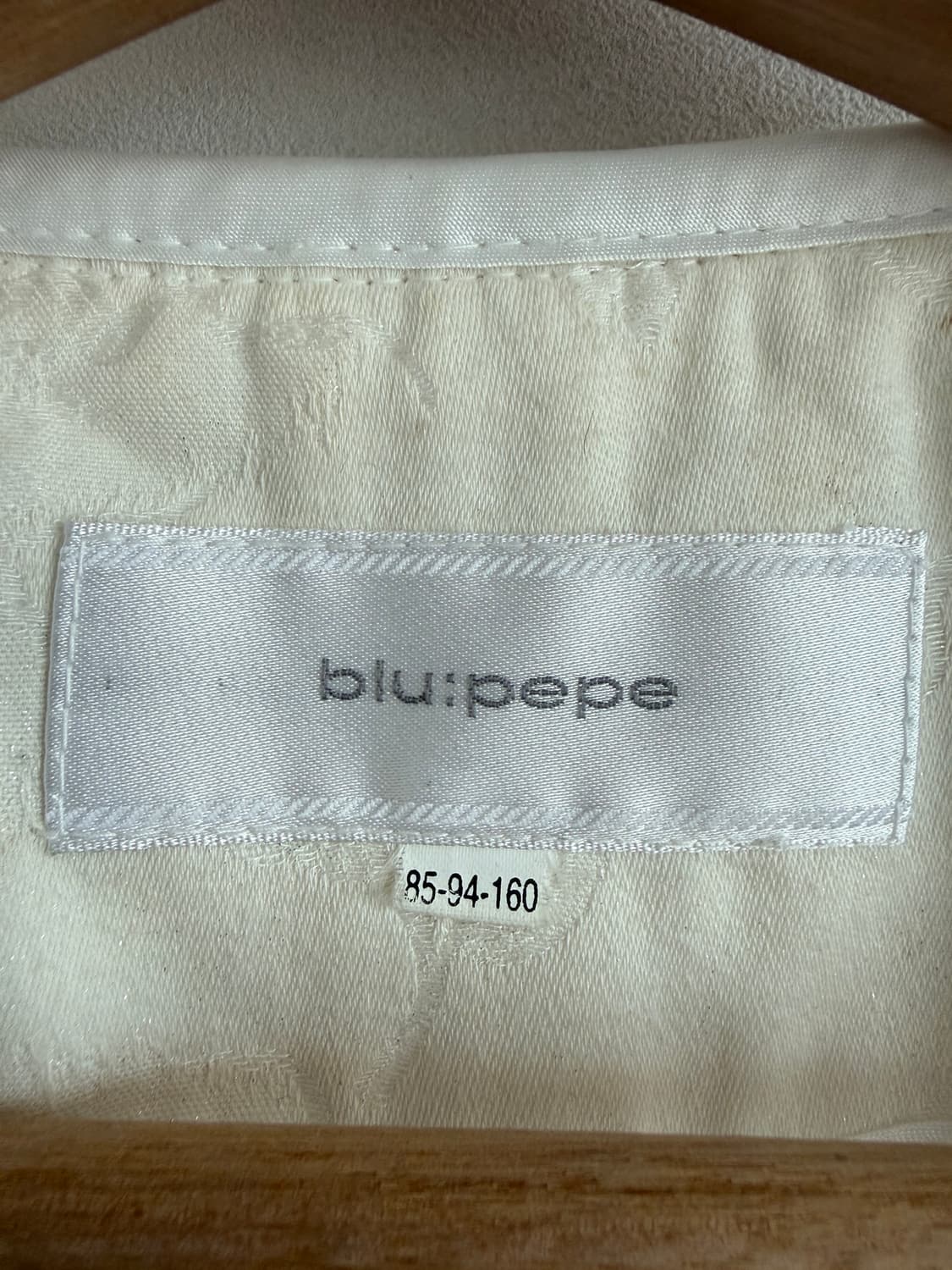 blu:pepe 블라우스 탑 자켓(후크 여밈) 상품이미지9