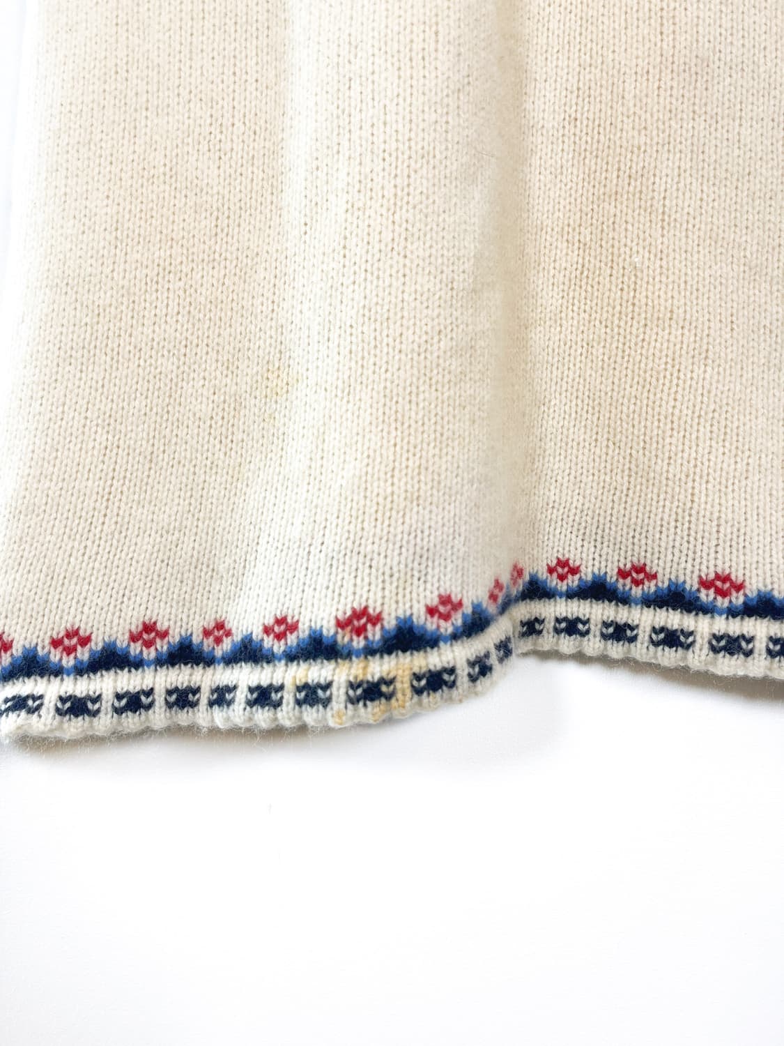  빔즈 보이 노르딕 패턴 니트 울 원피스 상품이미지7