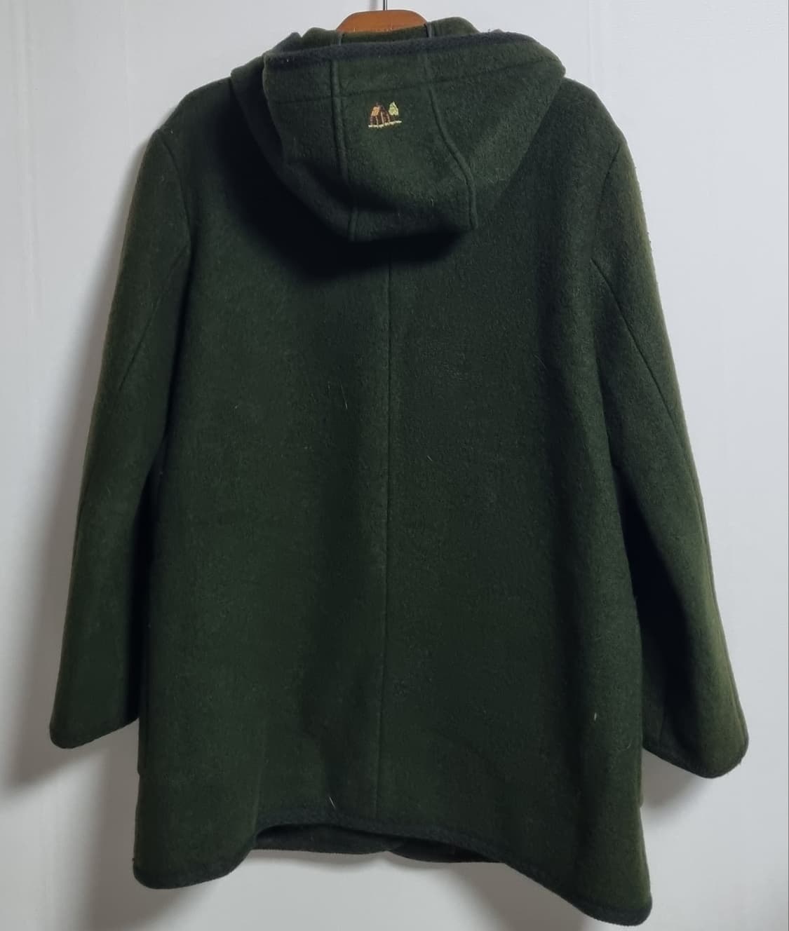 S (55) BCBG 비씨비지 카키 빈티지 후드 자켓 상품이미지2