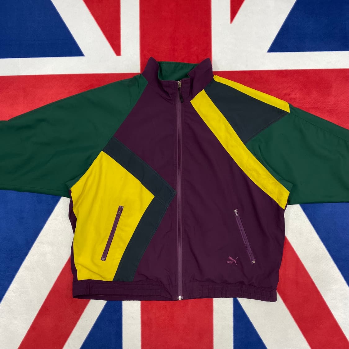 퓨마 올드스쿨 컬러블록 바람막이 3XL 상품이미지2