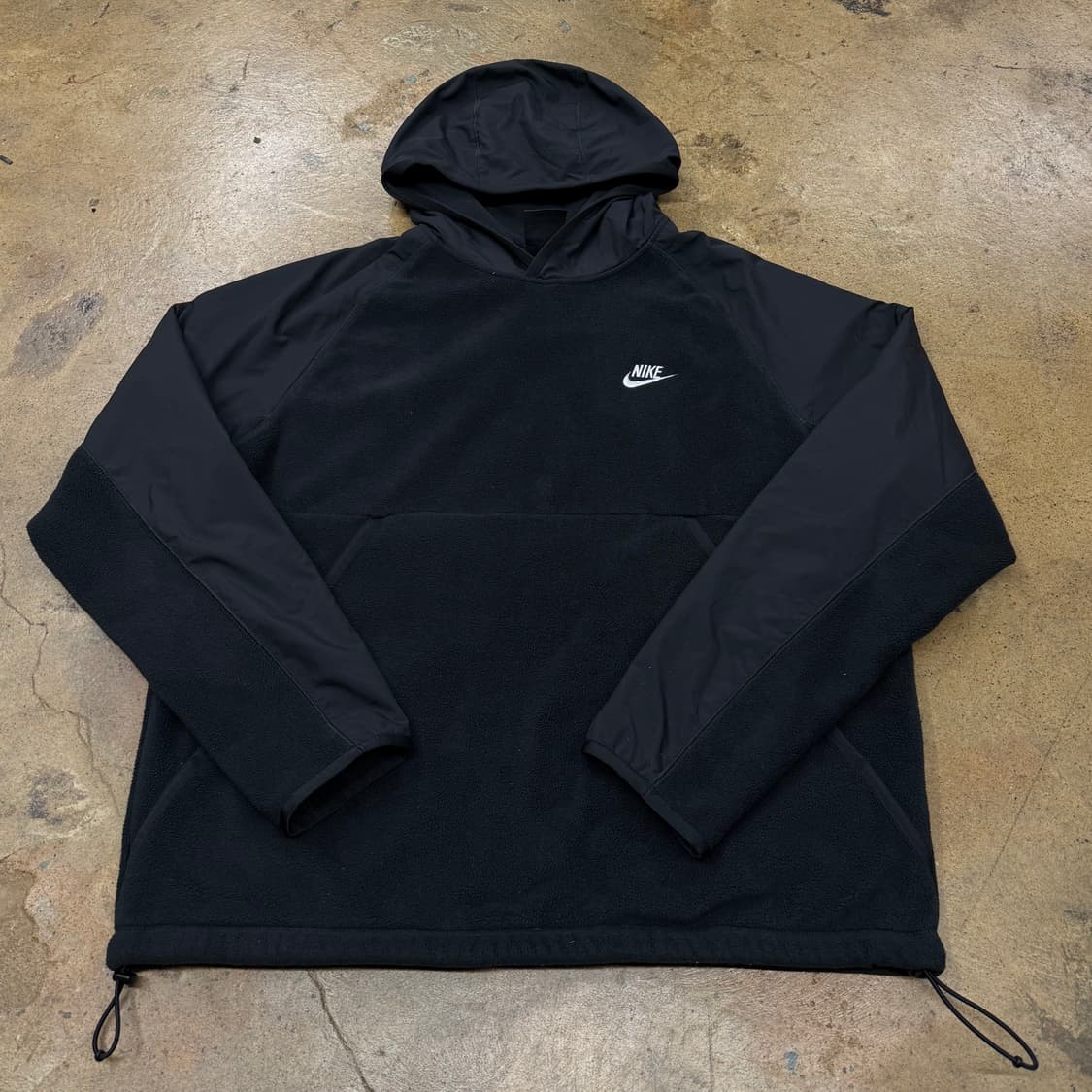 [정품/XL] 나이키 블랙 후리스 후드티 b19 상품이미지2