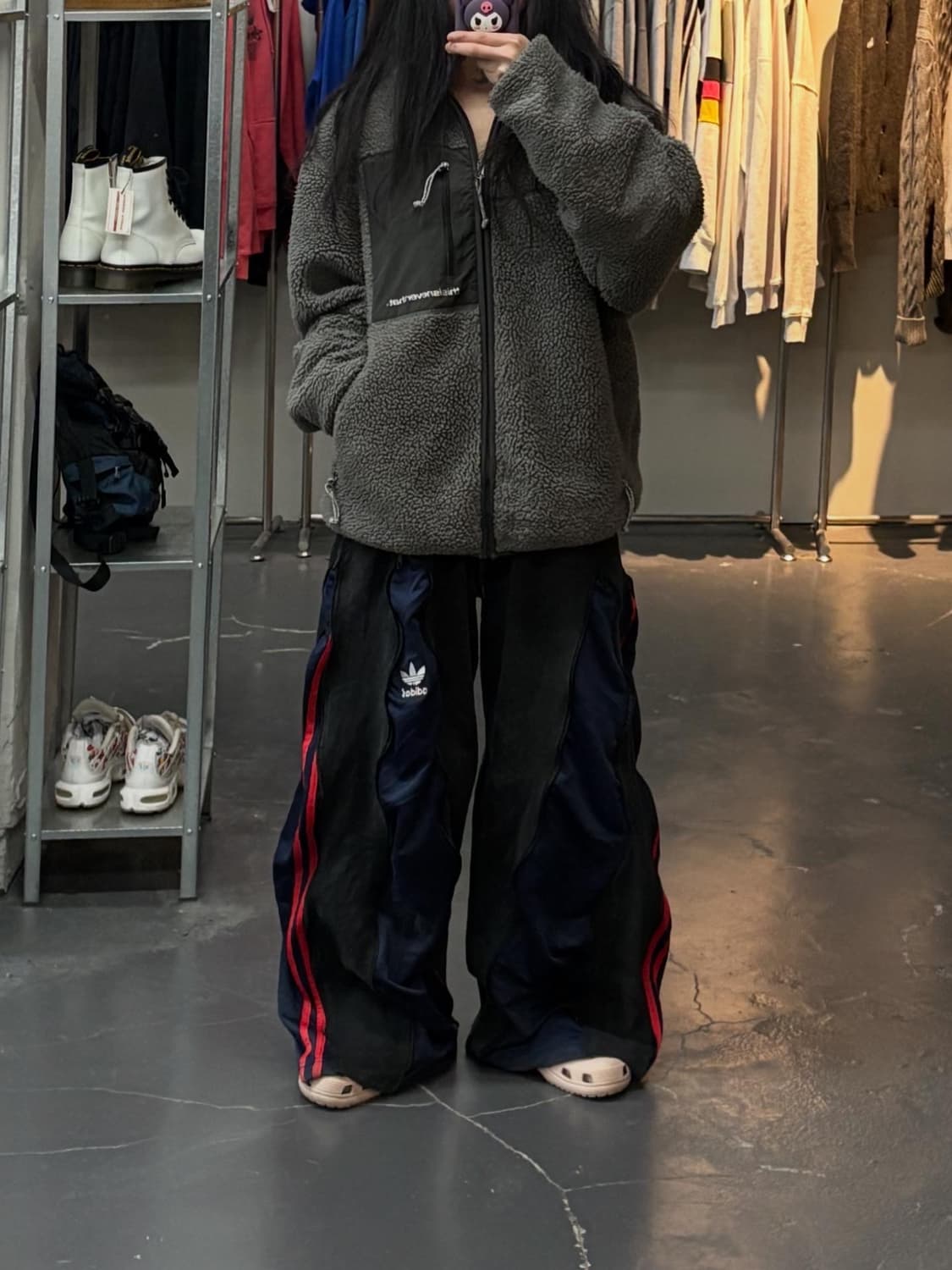 디스이즈네버댓 SP 셰르파 플리스 자켓 A2823 상품이미지1