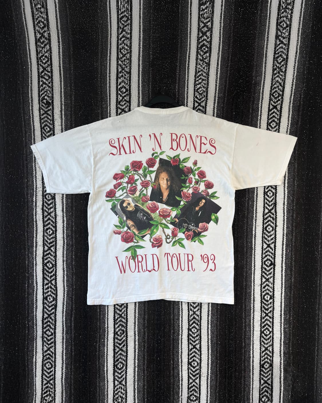 90s guns n roses 월드투어 반팔 티셔츠(1993) 상품이미지2