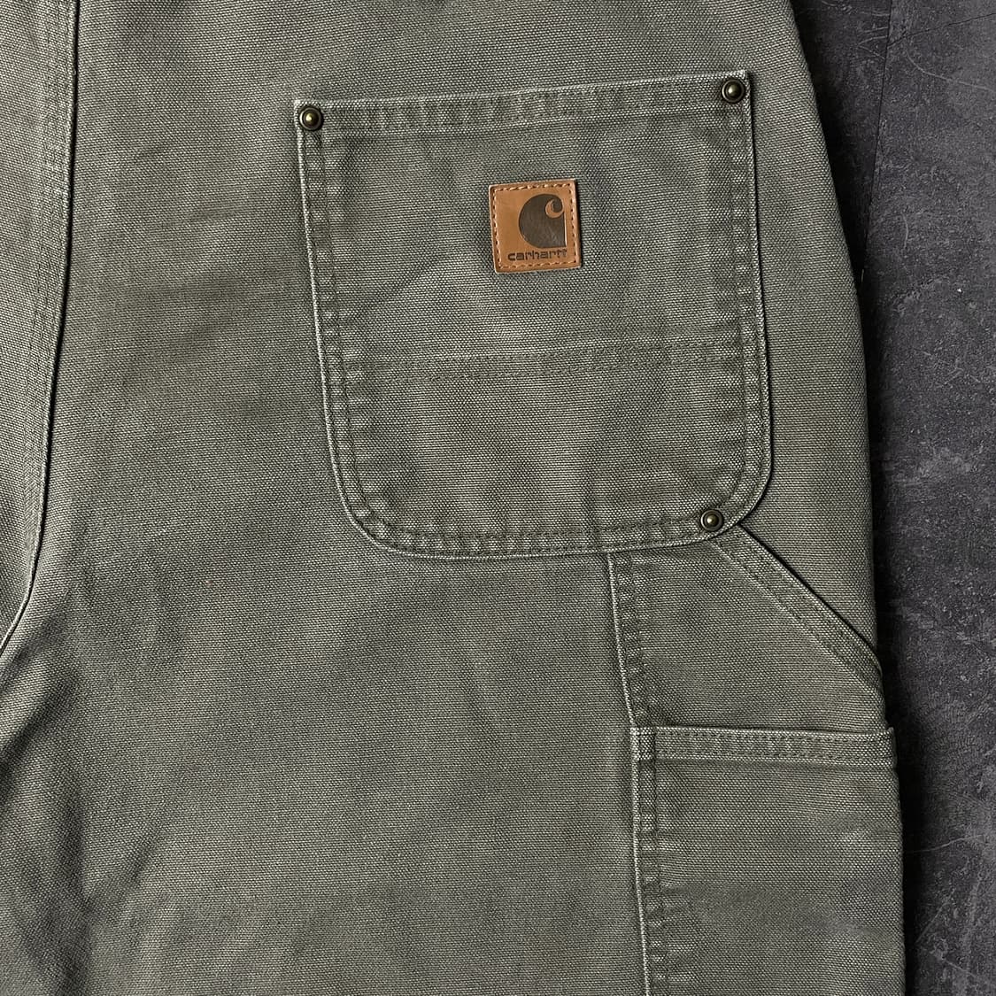 CARHARTT 칼하트B136MOS 더블니 카펜터 워크팬츠 A01085 상품이미지9