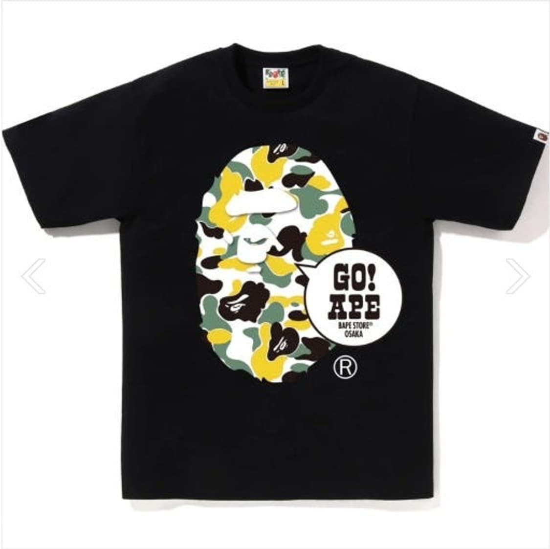 베이프 오사카 스토어 반팔 L 상품이미지1