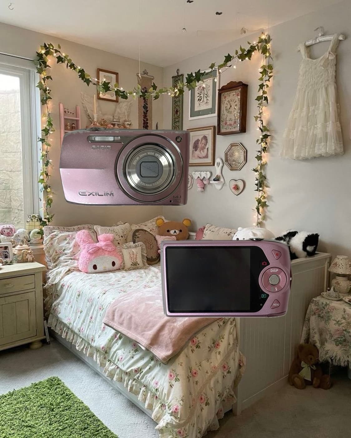 카시오 엑슬림 z2300 핑크 상품이미지1