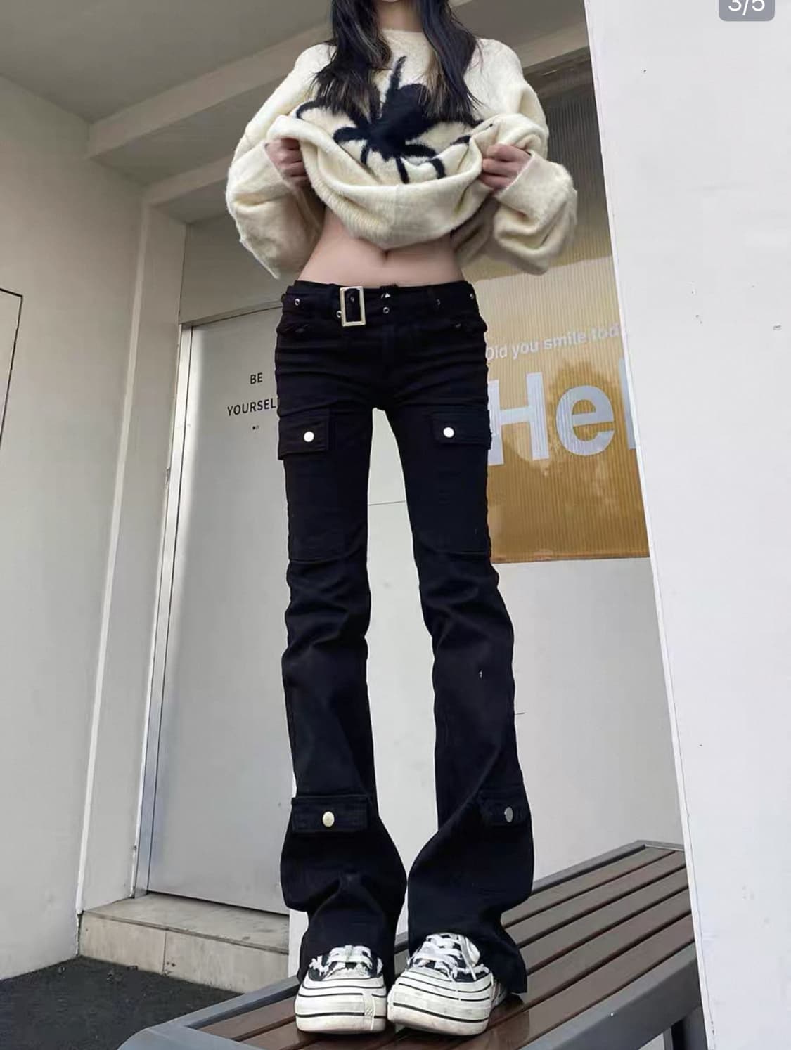 보세 부츠컷 팬츠 상품이미지1