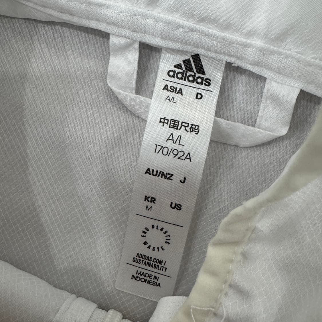 여성용 M 아디다스 오운더런 후드 러닝 윈드브레이커 바람막이  상품이미지5