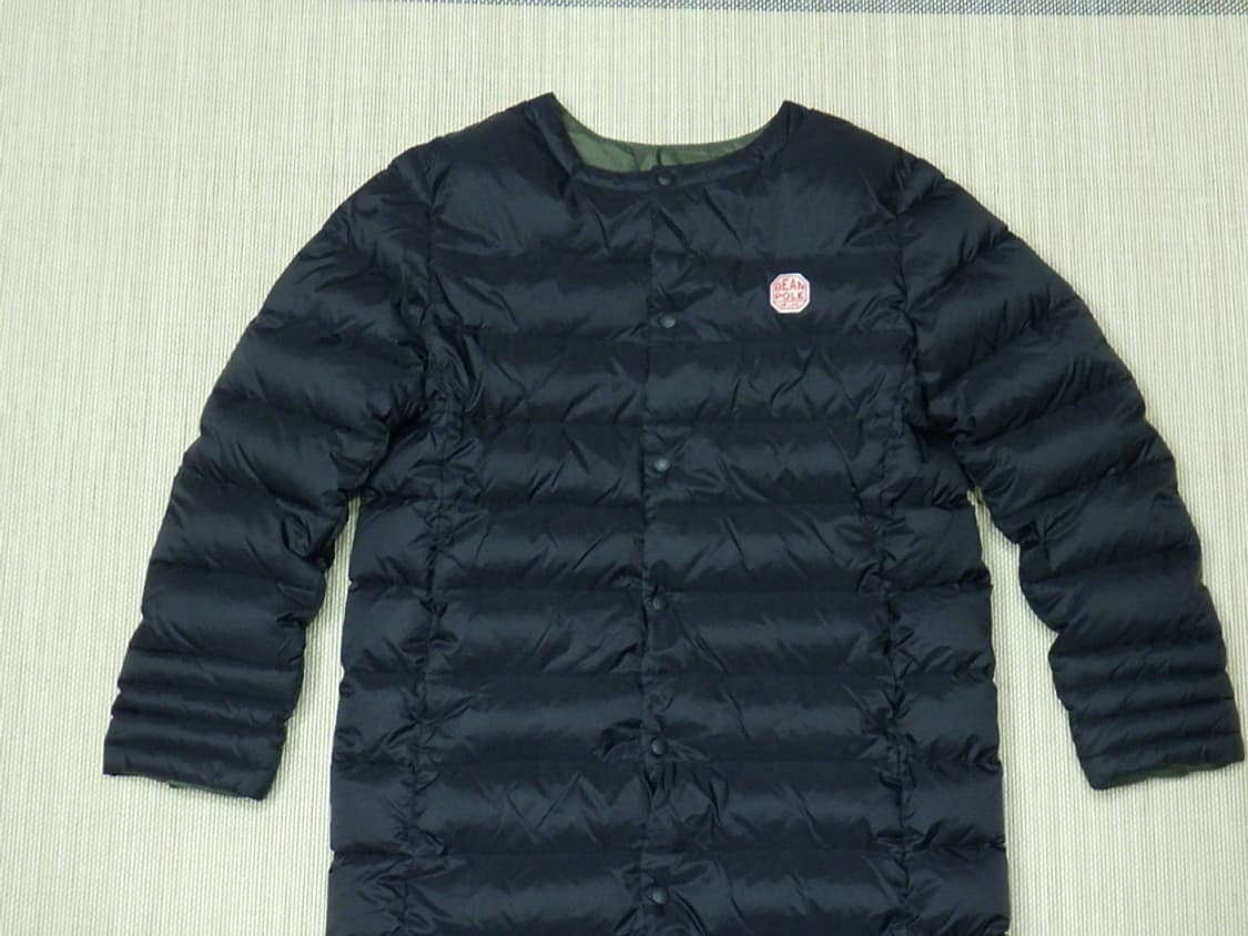 (165) 빈폴키즈 키즈 뉴 한줌 리버서블 경량 롱 다운 상품이미지4