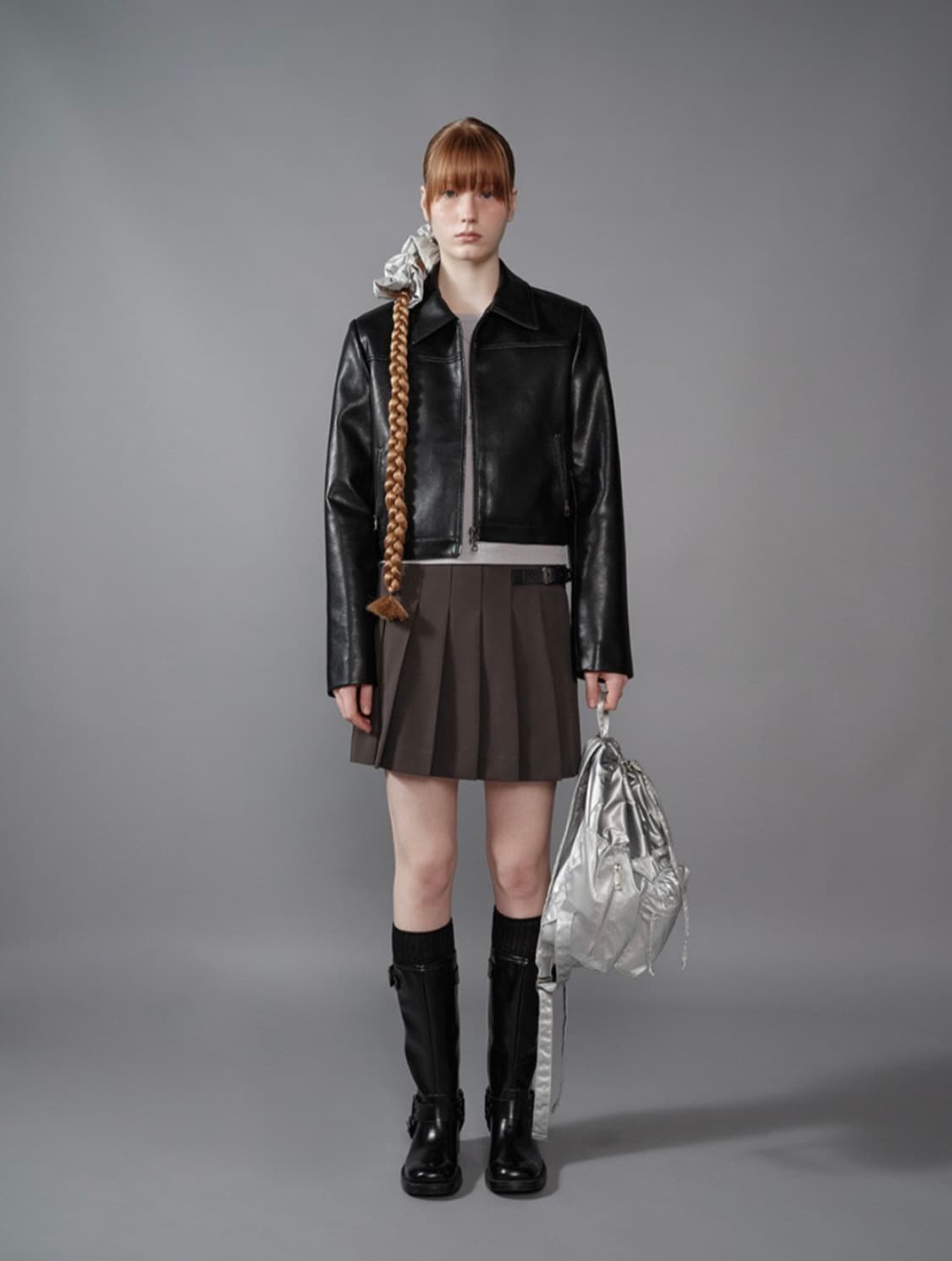 23 레이브 레더 트리커 자켓 상품이미지1