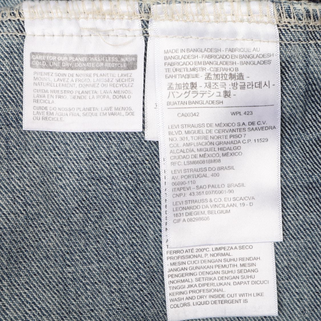 리바이스 72334-0130 3rd 트러커 데님자켓 상품이미지9