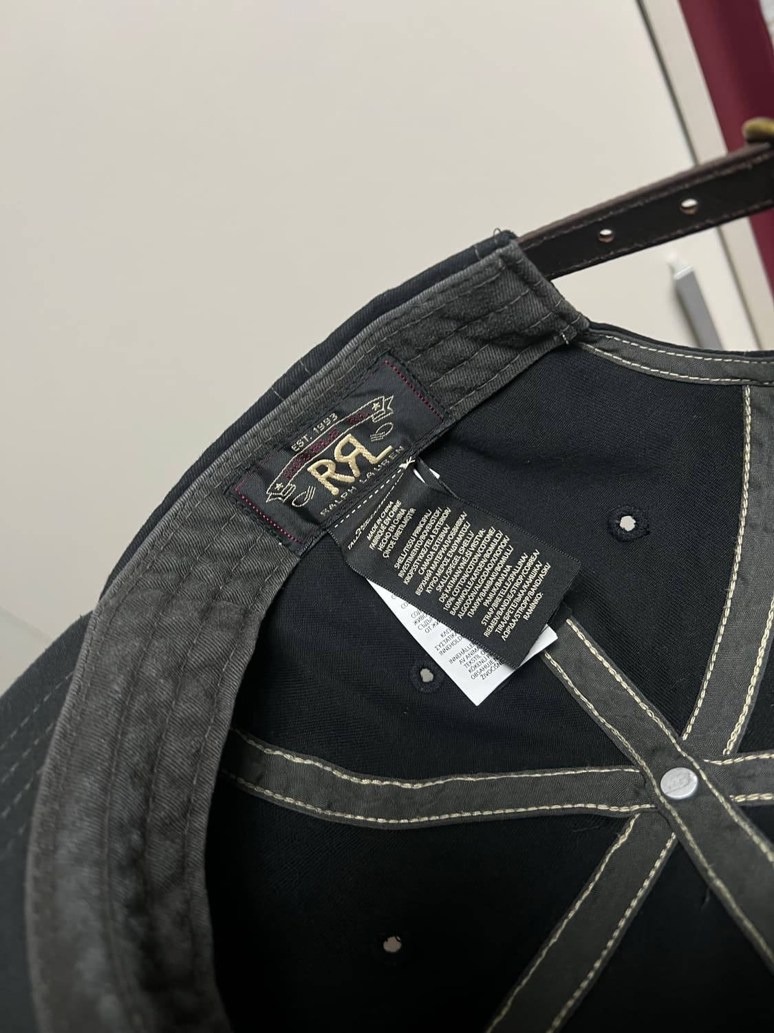 RRL 더블알엘 랜치 트윌 볼캡 상품이미지3