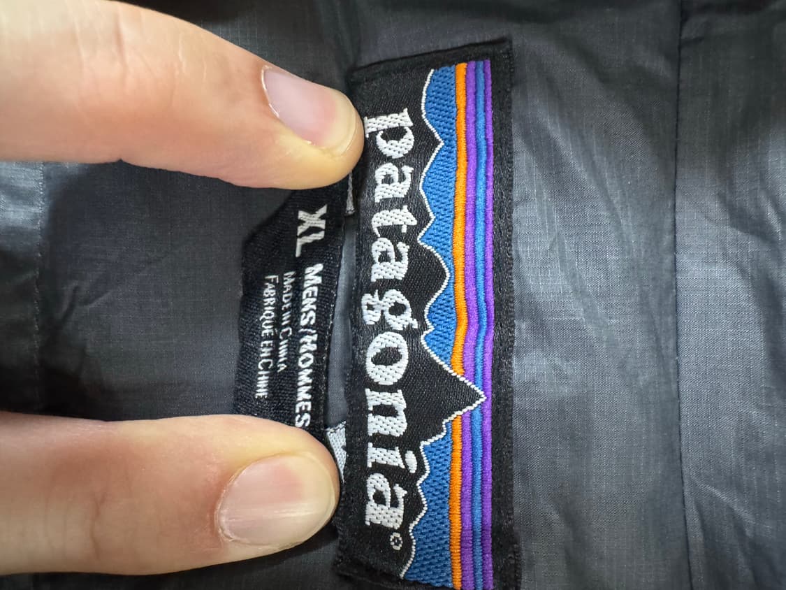 XL 파타고니아 경량 구스 패딩 자켓 그레이 상품이미지3