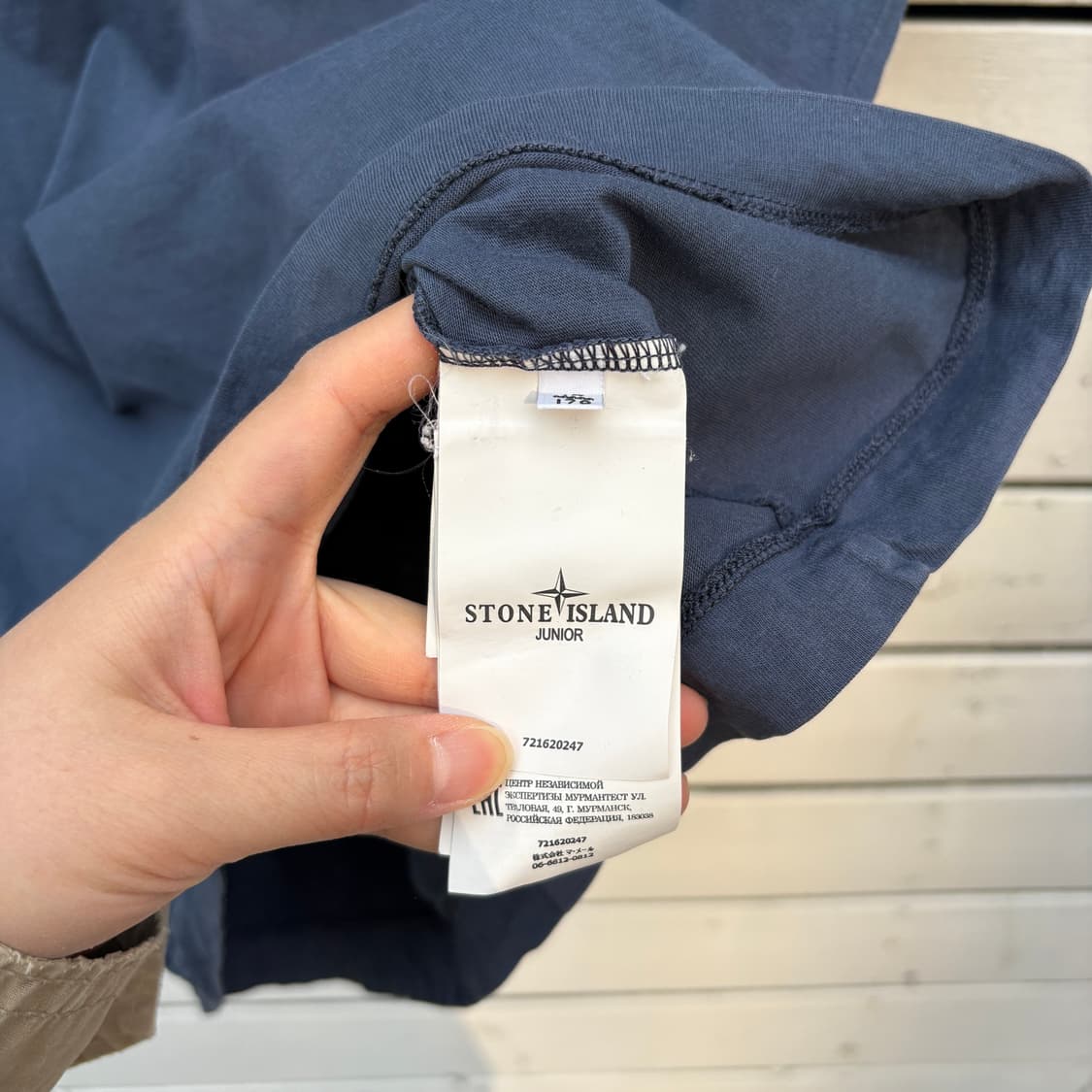 Stone Island 스톤아일랜드 주니어 반팔 카라티 상품이미지6