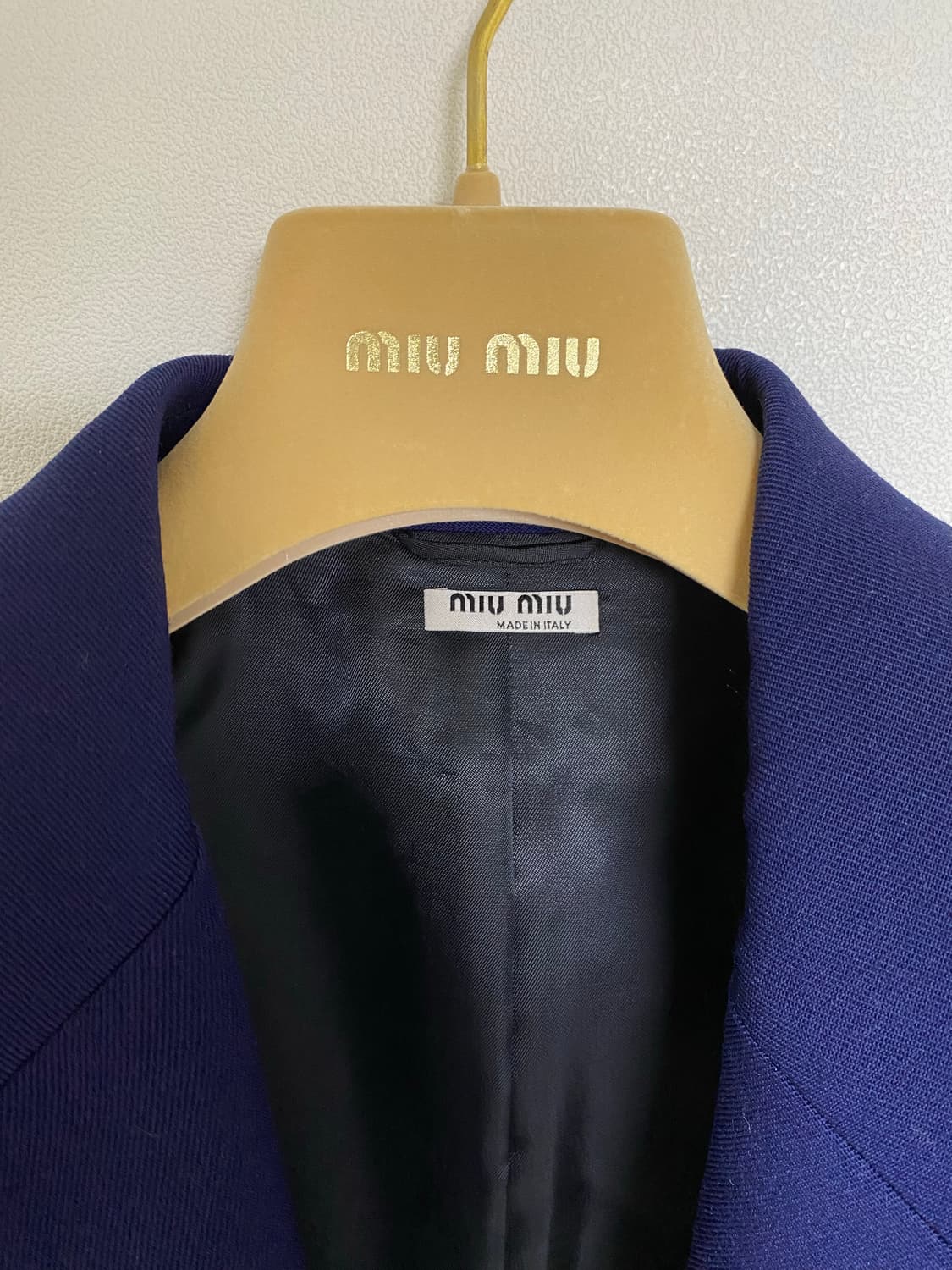 miumiu 미우미우 - 오버사이즈 개버딘 블레이저 상품이미지6