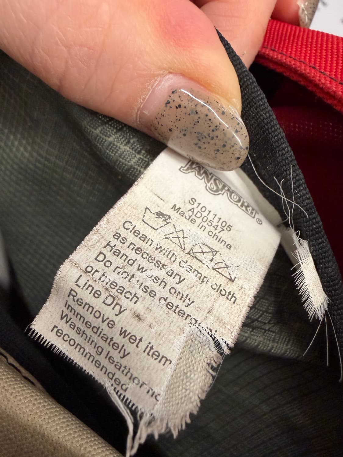 N238. 잔스포츠 빈티지 백팩 상품이미지5