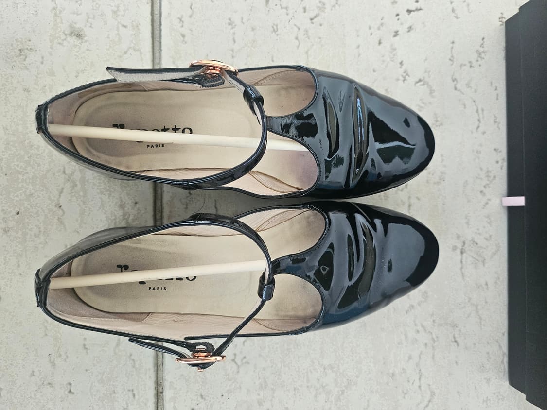 레페토 에나맬 메리제인 37사이즈  상품이미지5