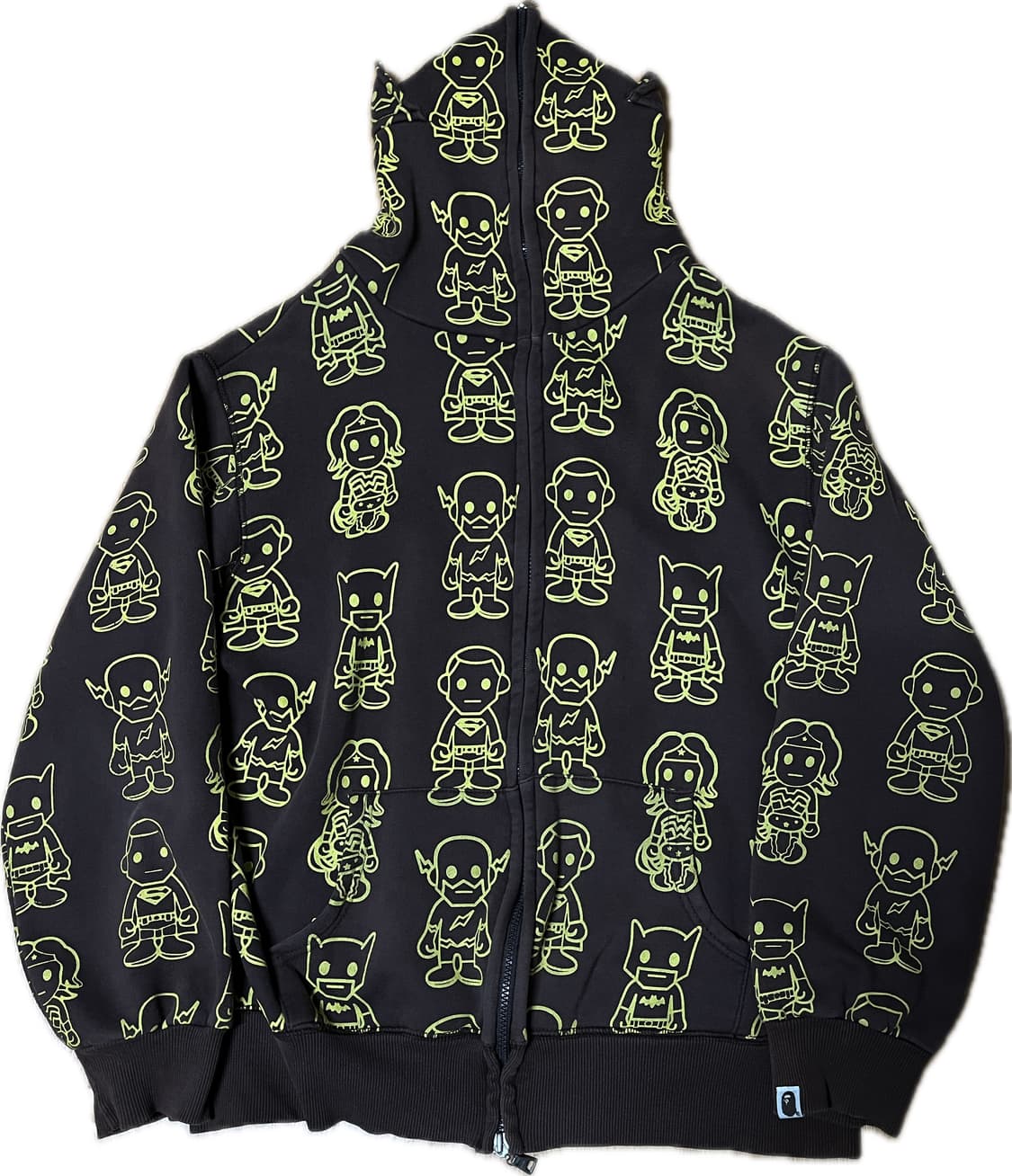 베이프 dc코믹스 키스에이프 후드집업(95) 상품이미지1