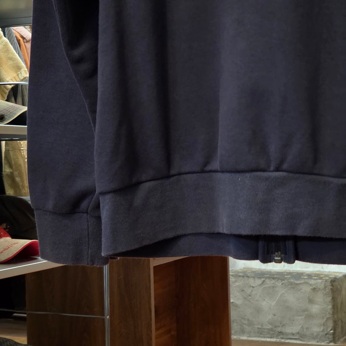  아디다스 삼선 네이비 후드집업 상품이미지7