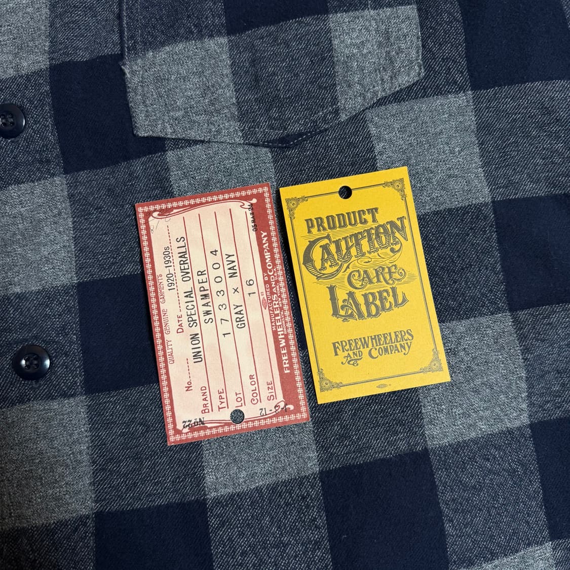 [16]프리휠러스 17AW "SWAMPER" 플란넬 워크 셔츠 상품이미지9