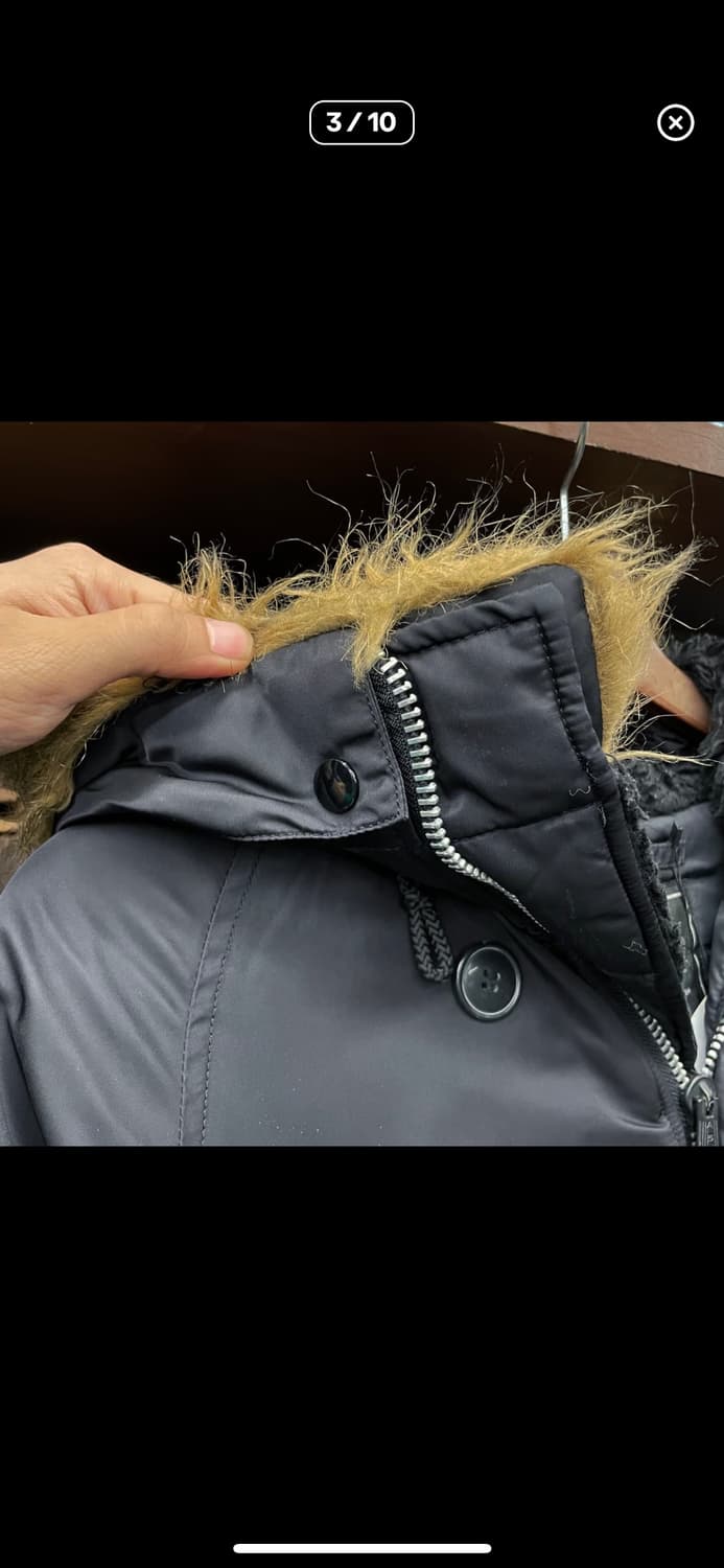 알파 인더스트리 N3B 퍼 후드야상자켓 밀리터리 오리지널 상품이미지3