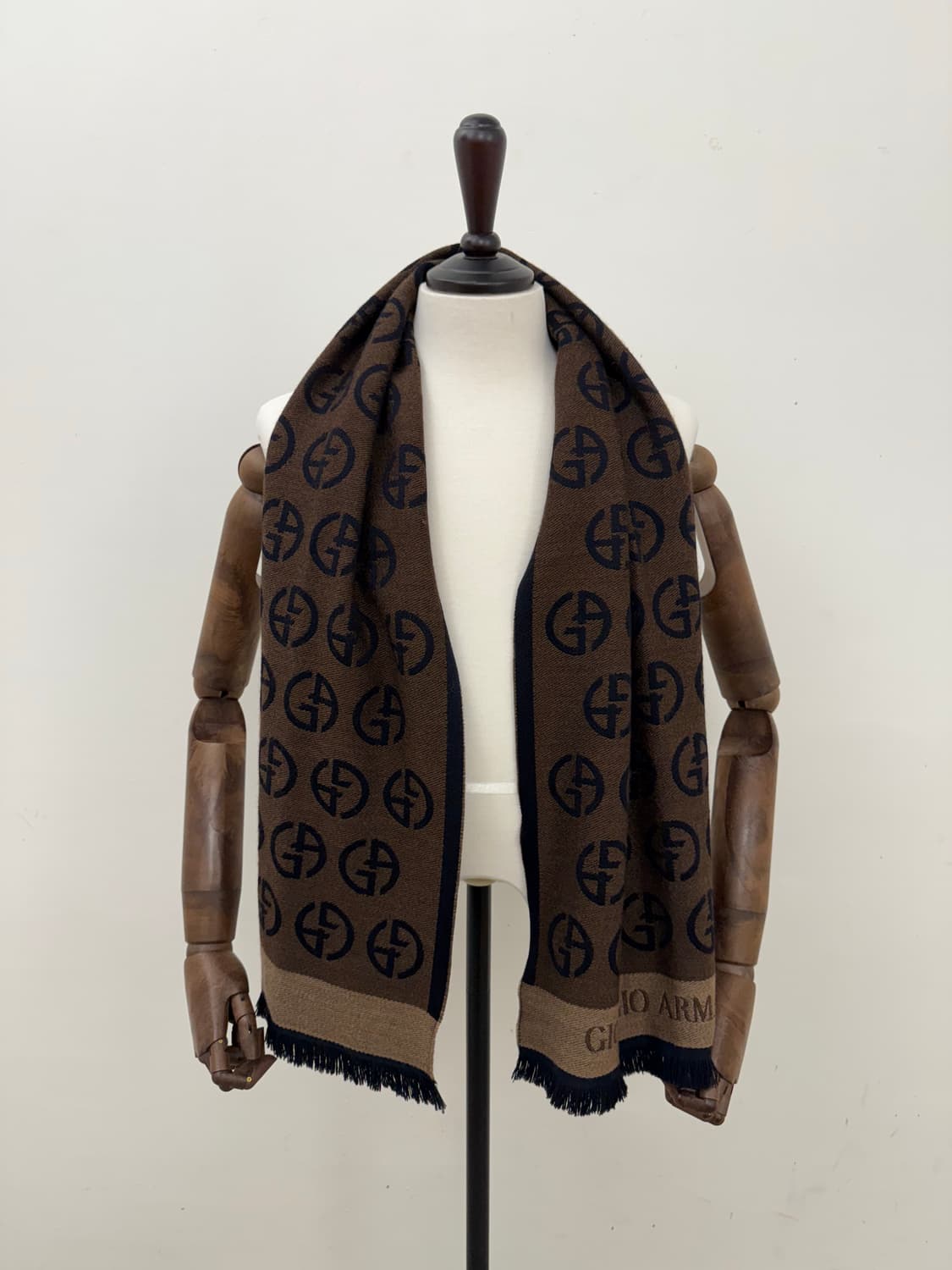 Giorgio Armani 100% Lana Wool muffler 상품이미지6