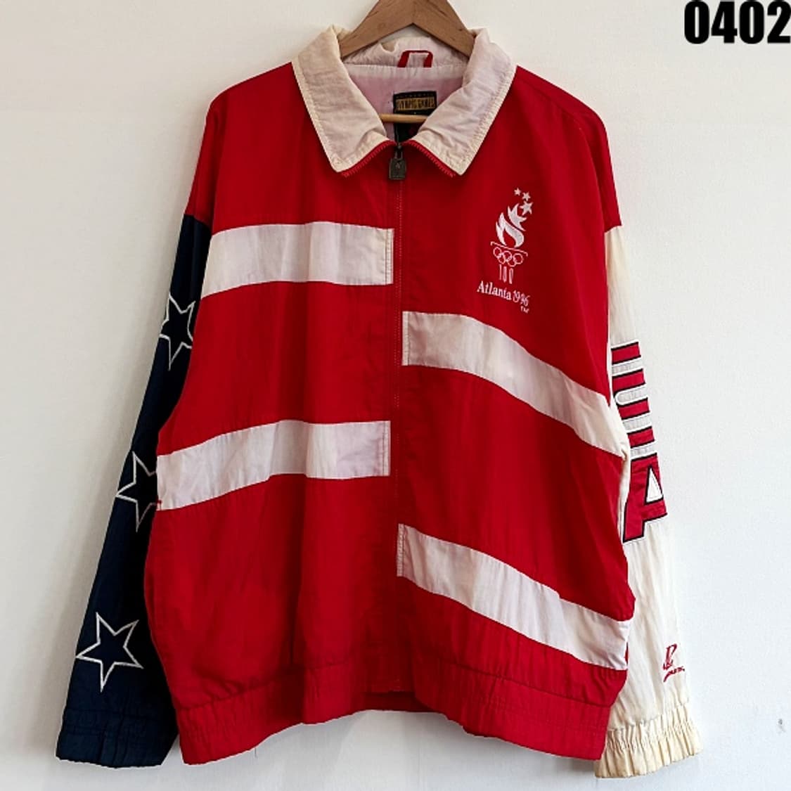 1996 애틀랜타 올림픽 공식 컬렉션 바람막이 자켓 XL 0402 상품이미지1
