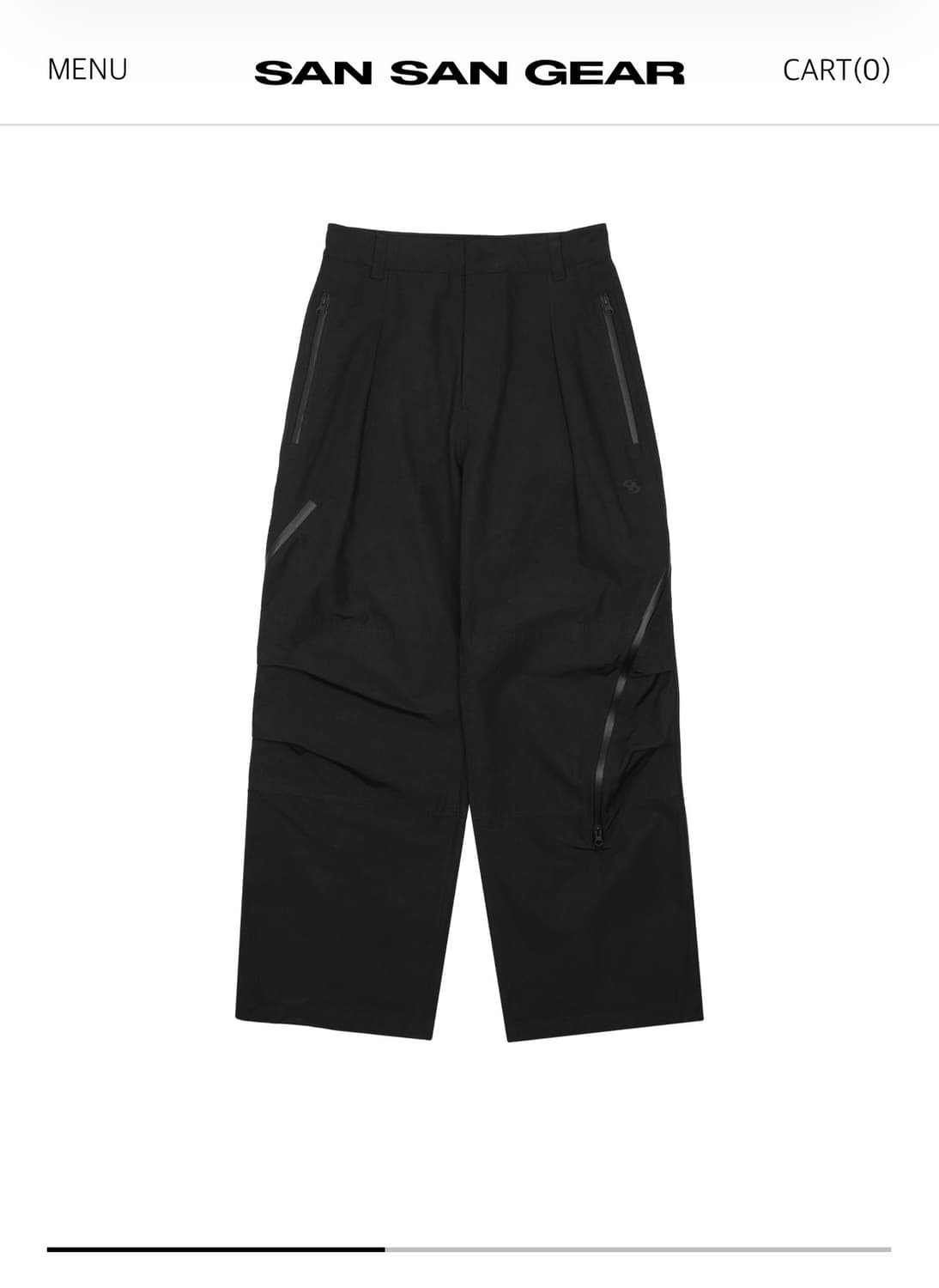 [2] 26ss 산산기어 어파인 커브팬츠 상품이미지1