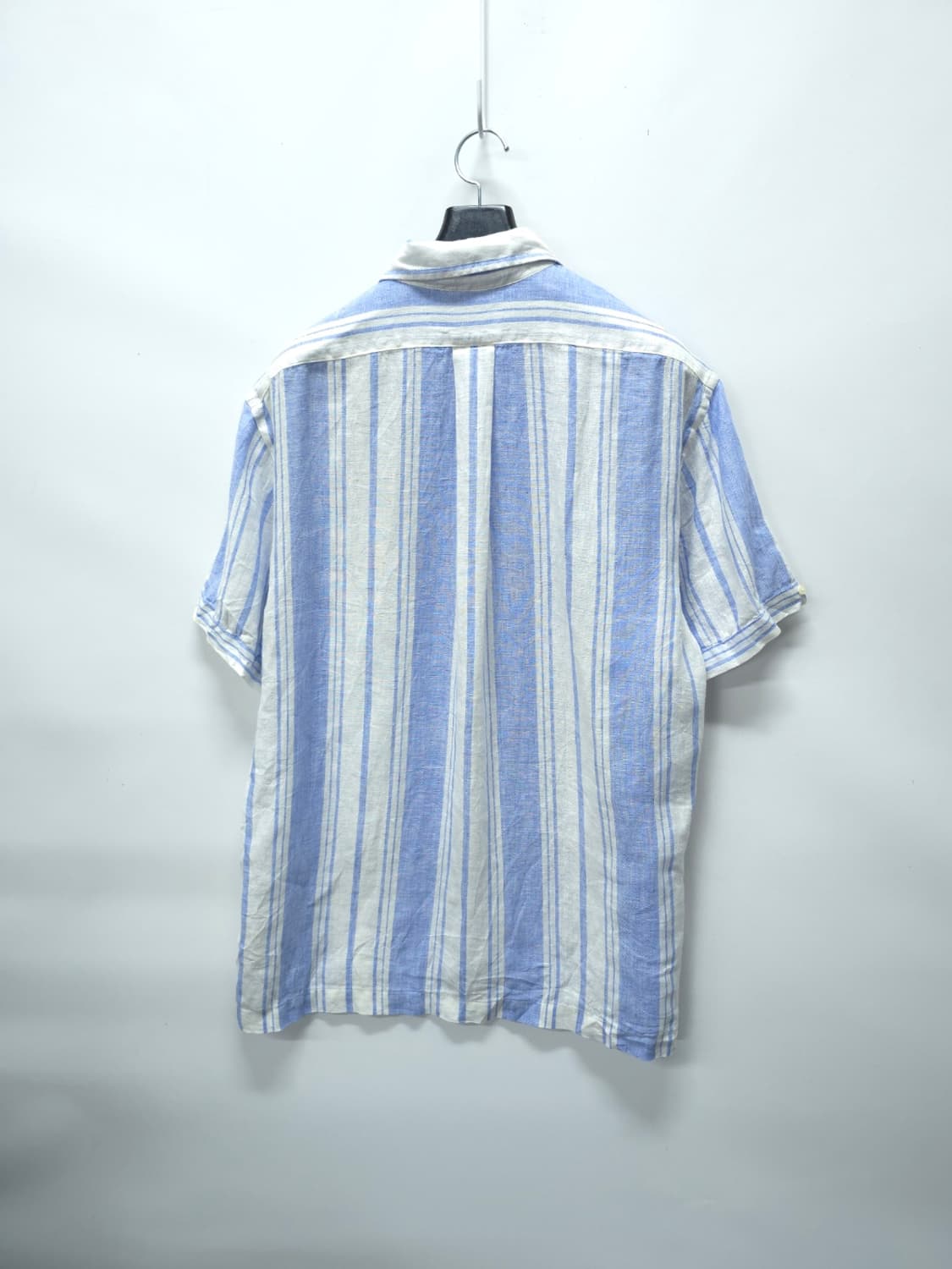 ​브룩스브라더스 100% 린넨 스트라이프 반팔 셔츠 (~105) 상품이미지8