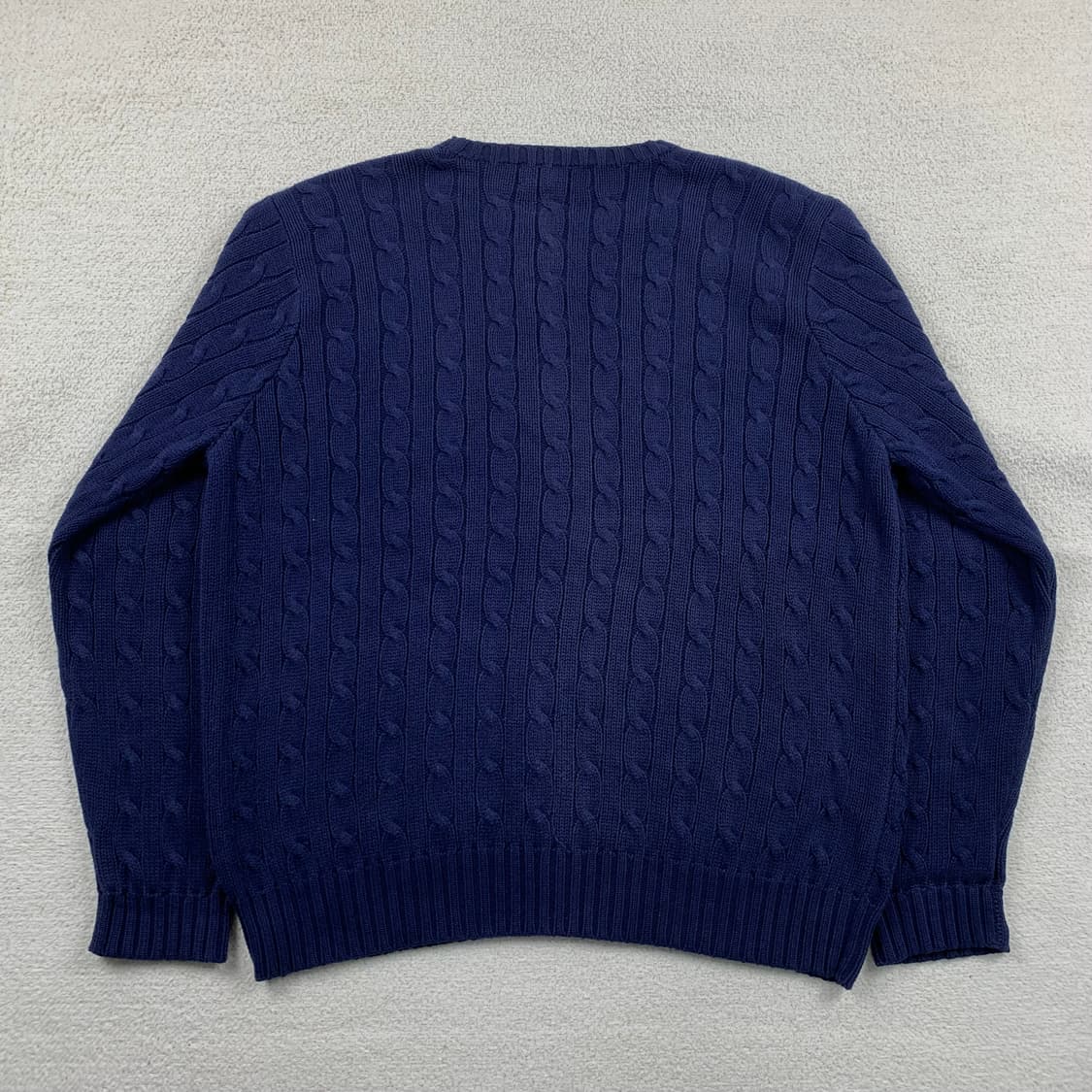 폴로 랄프로렌 포니로고 네이비 케이블 니트 상품이미지2