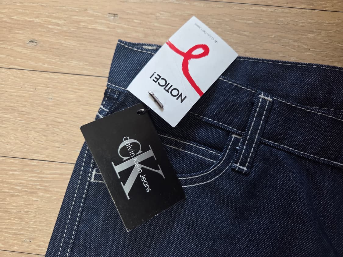 캘빈클라인 여성 데님 청바지 진청 허리 29사이즈 상품이미지8