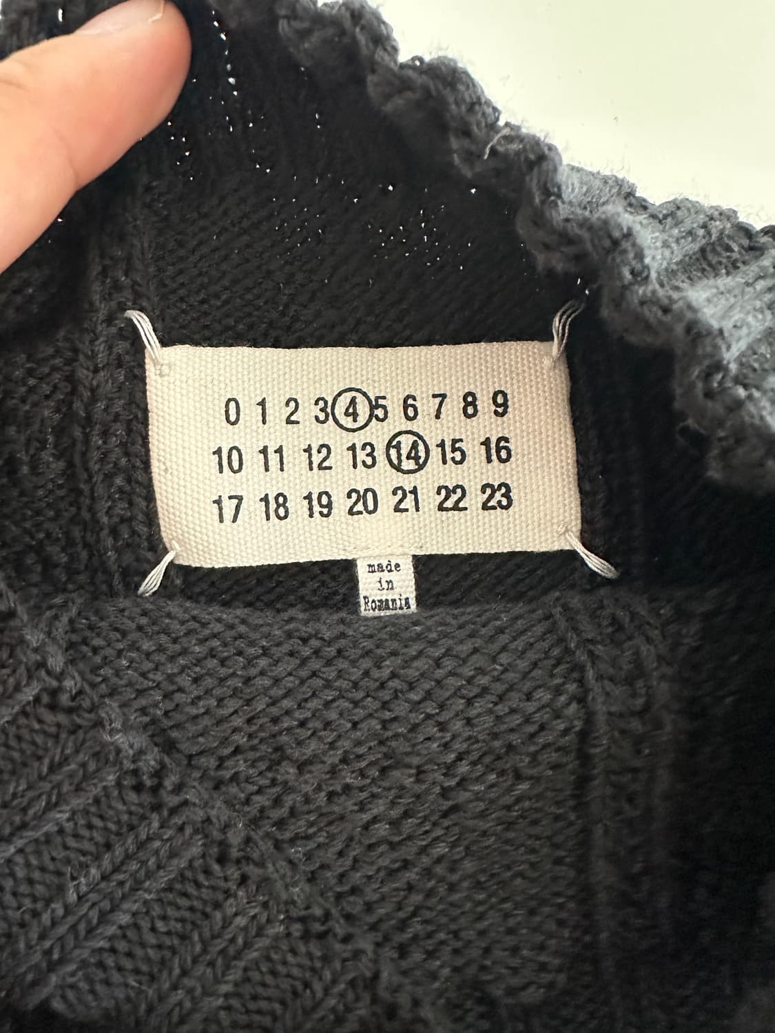 마르지엘라 니트 M 상품이미지2