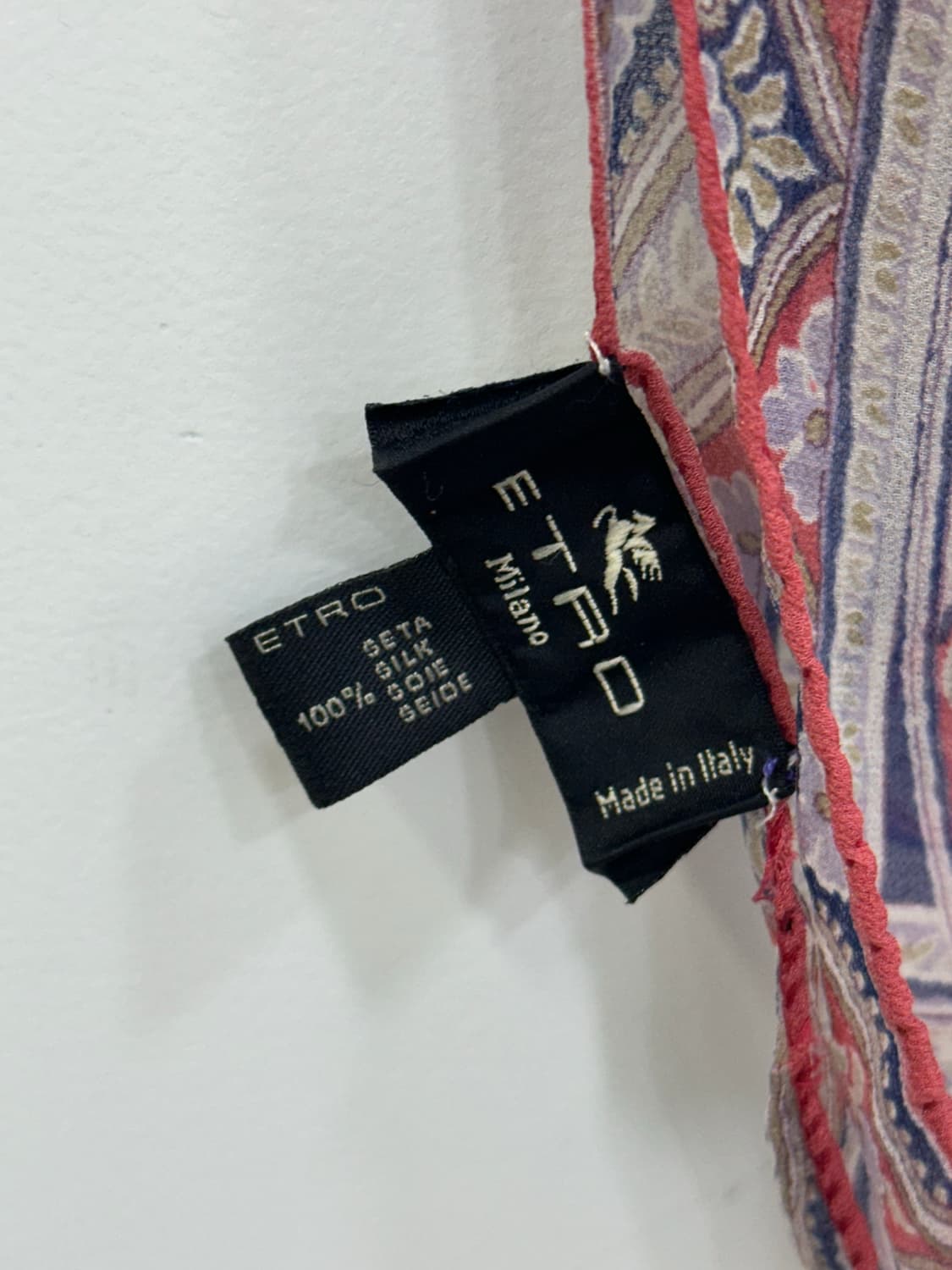 에트로 실크 페이즐리 머플러 상품이미지2