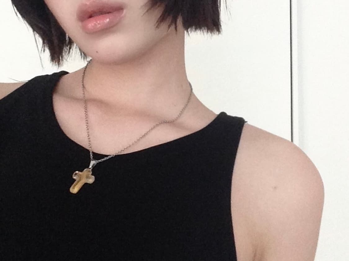 010 Yellow Cross Necklace 상품이미지3