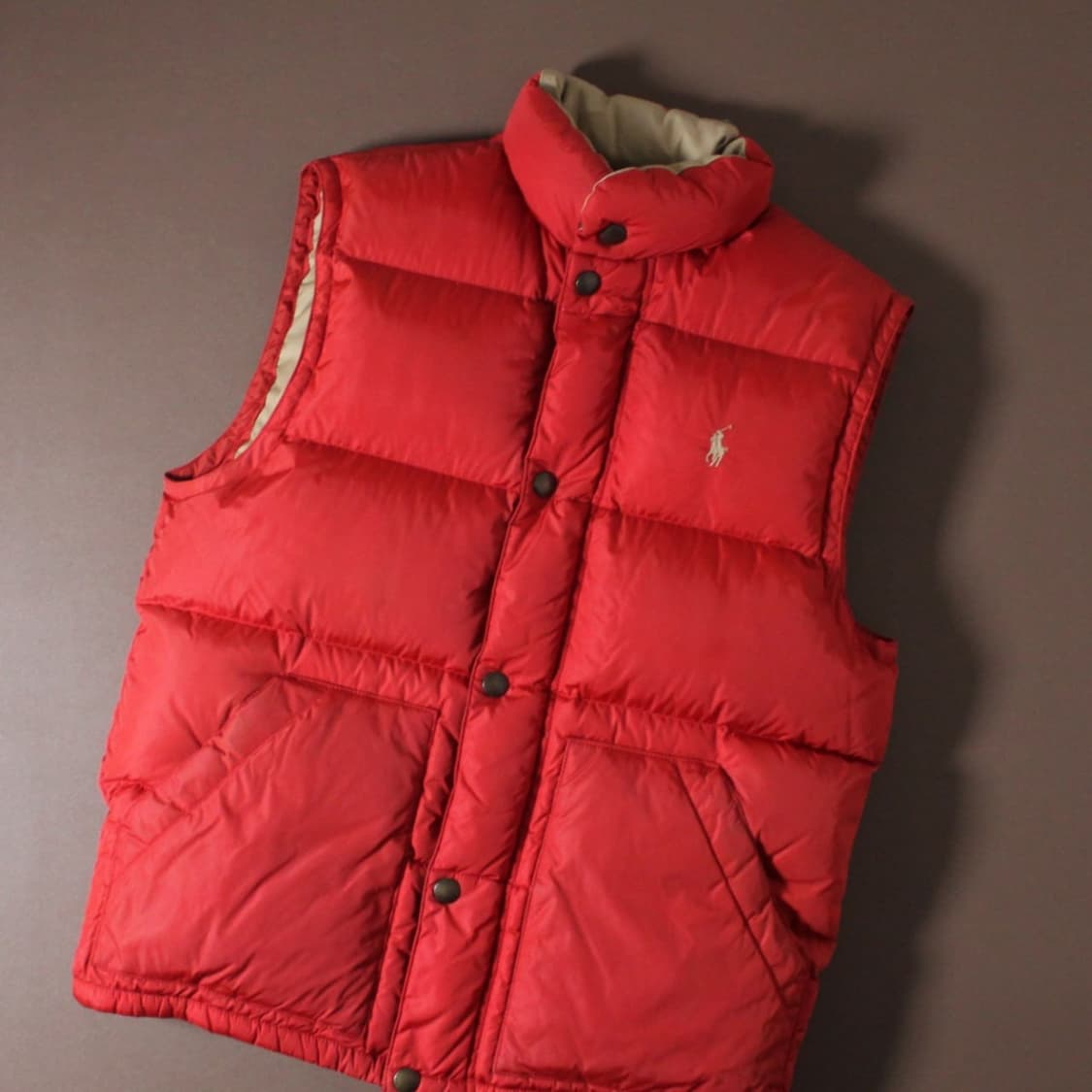 Polo 폴로 랄프로렌 레드 조끼패딩  상품이미지2