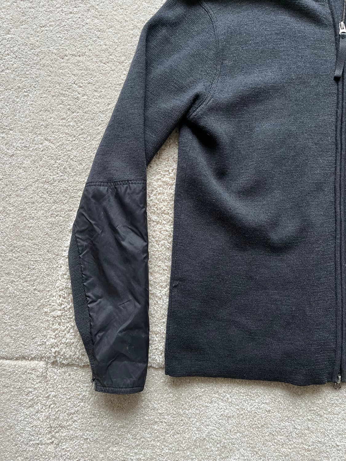 메트로폴리탄 뷰 하프넥 집업 니트 (100-103) 상품이미지5