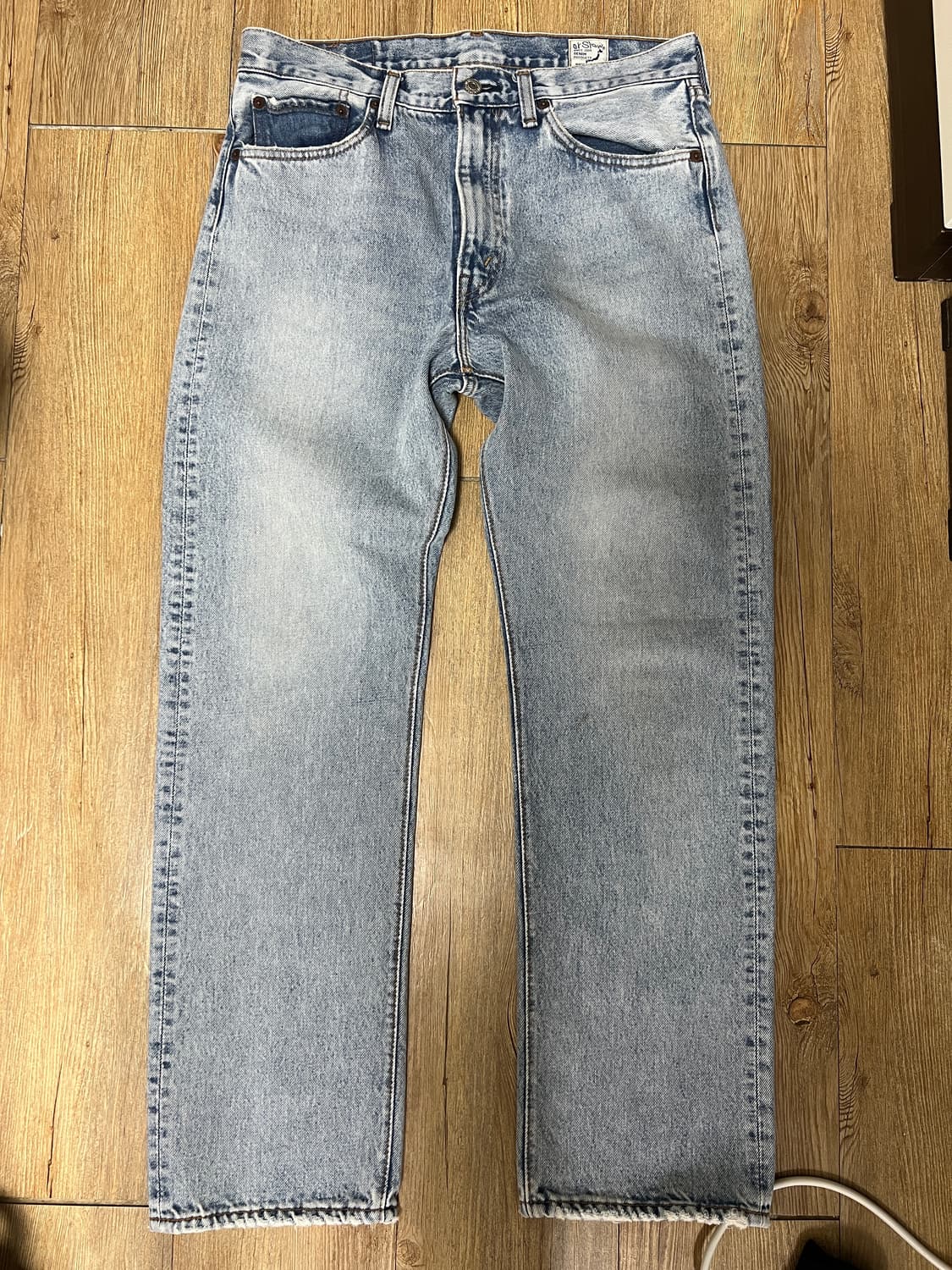 택포13) 오어슬로우 105 스카이블루 비이커 별주 24fw 2사이즈 상품이미지2