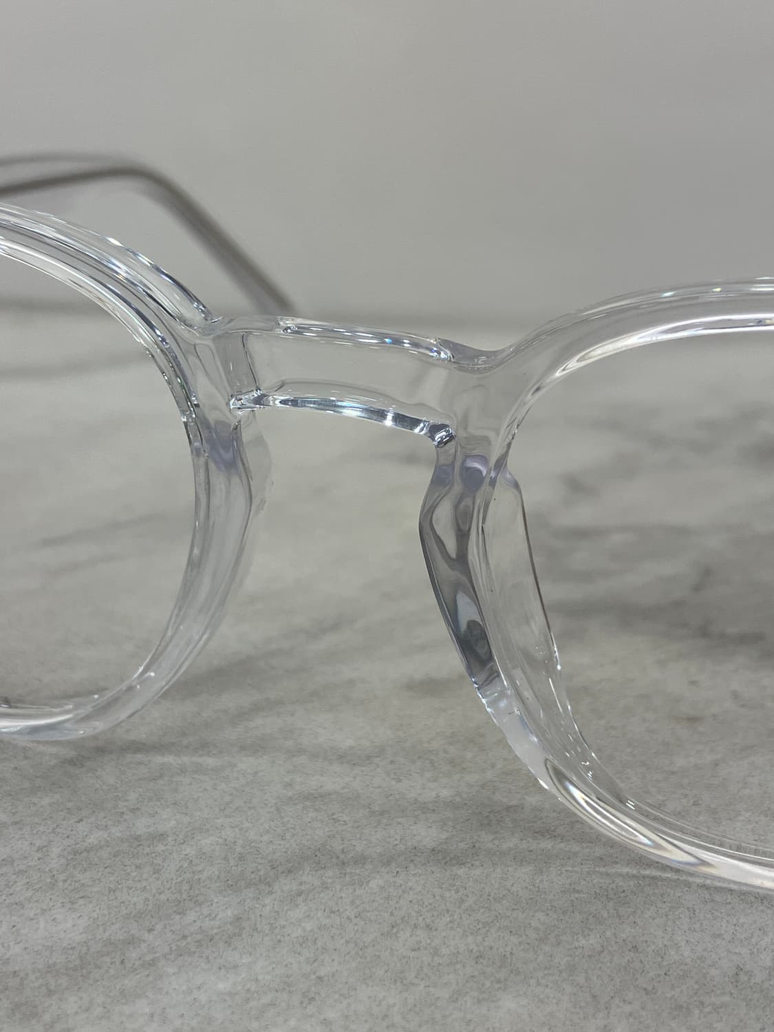 B86 DMN 클리어 웰링턴 뿔테 안경128 상품이미지5