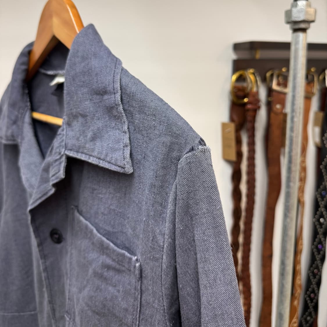 70s 빈티지 프렌치 워크 자켓 (M)   상품이미지3