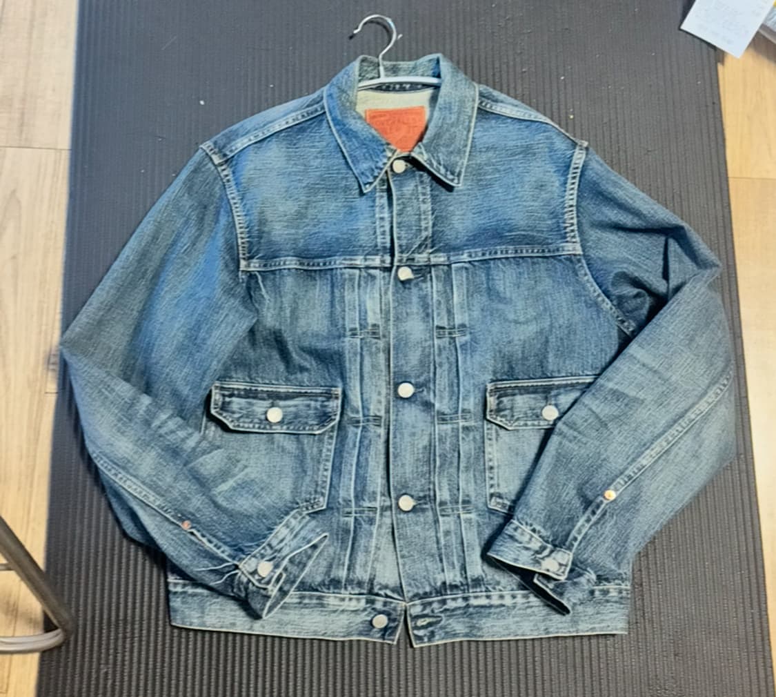 RRL 오버데일 타입2 데님자켓 m사이즈 판매 상품이미지2
