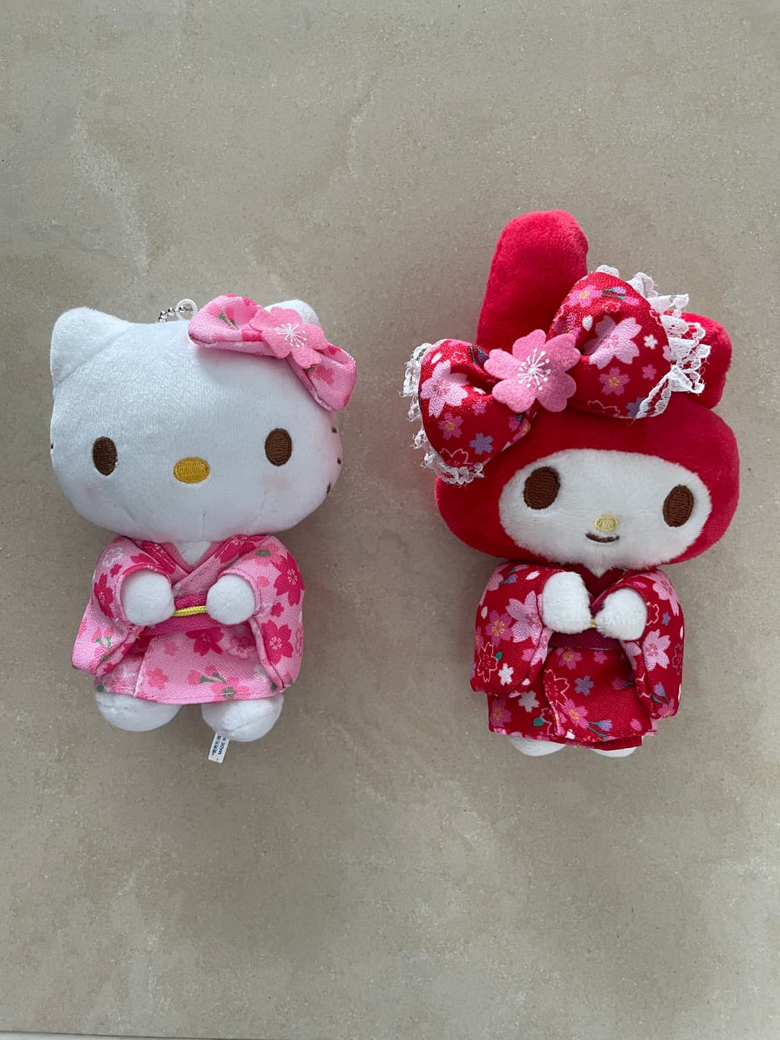 산리오 키티/마멜 인형 키홀더 기모노 에디션 상품이미지1