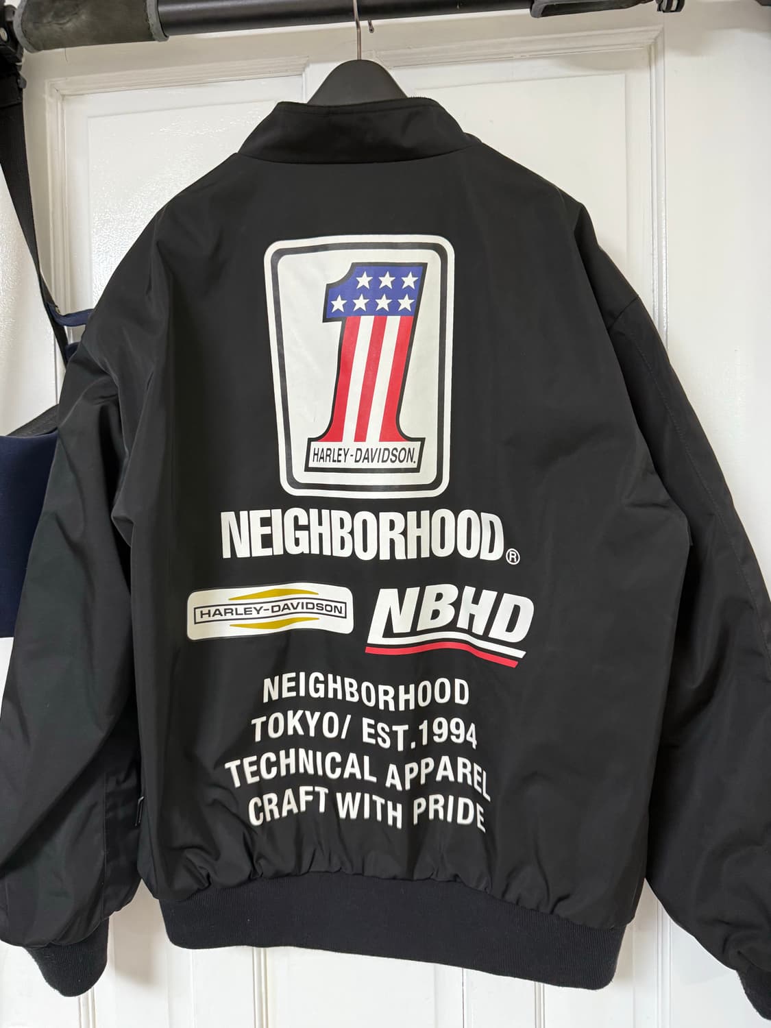 네이버후드 X 할리데이비슨 레이싱자켓 상품이미지2