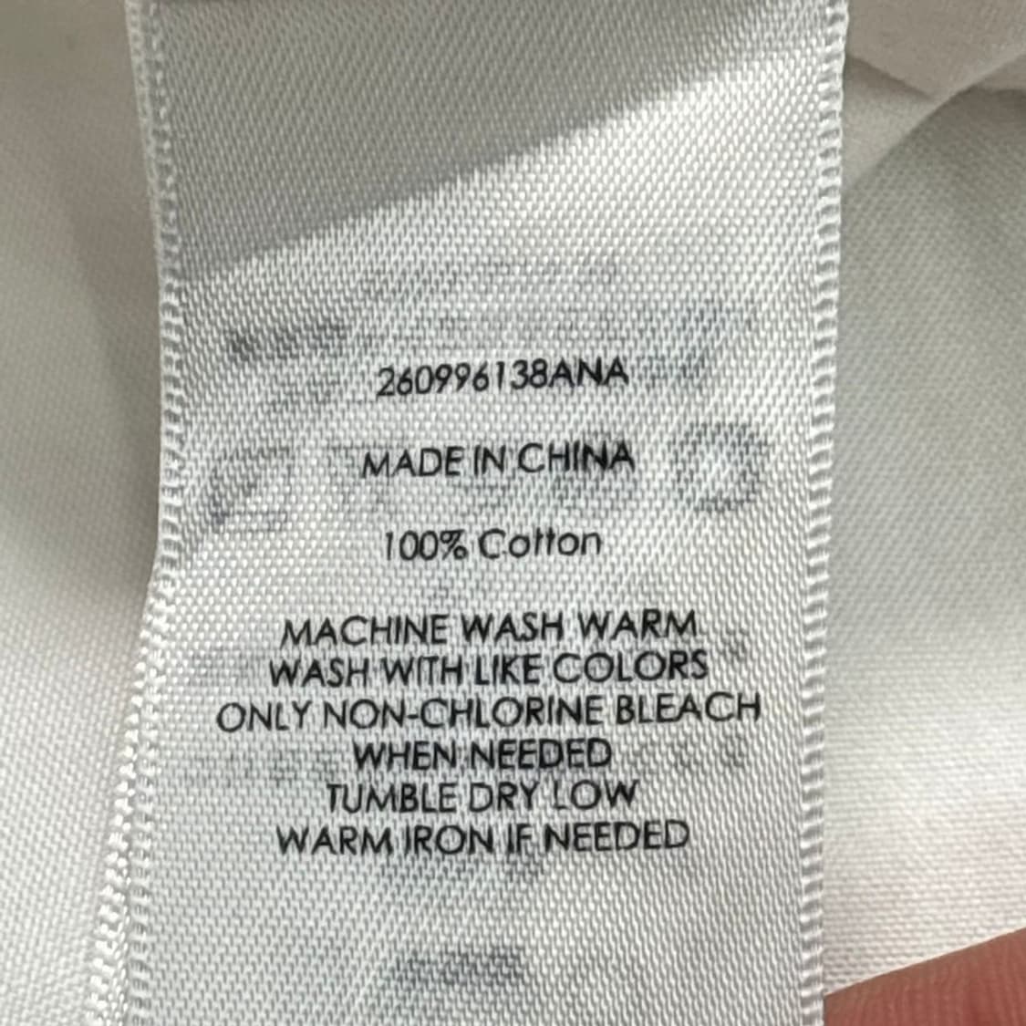 POLO BY RALPH LAUREN 커스텀 핏 셔츠 화이트 44 상품이미지7