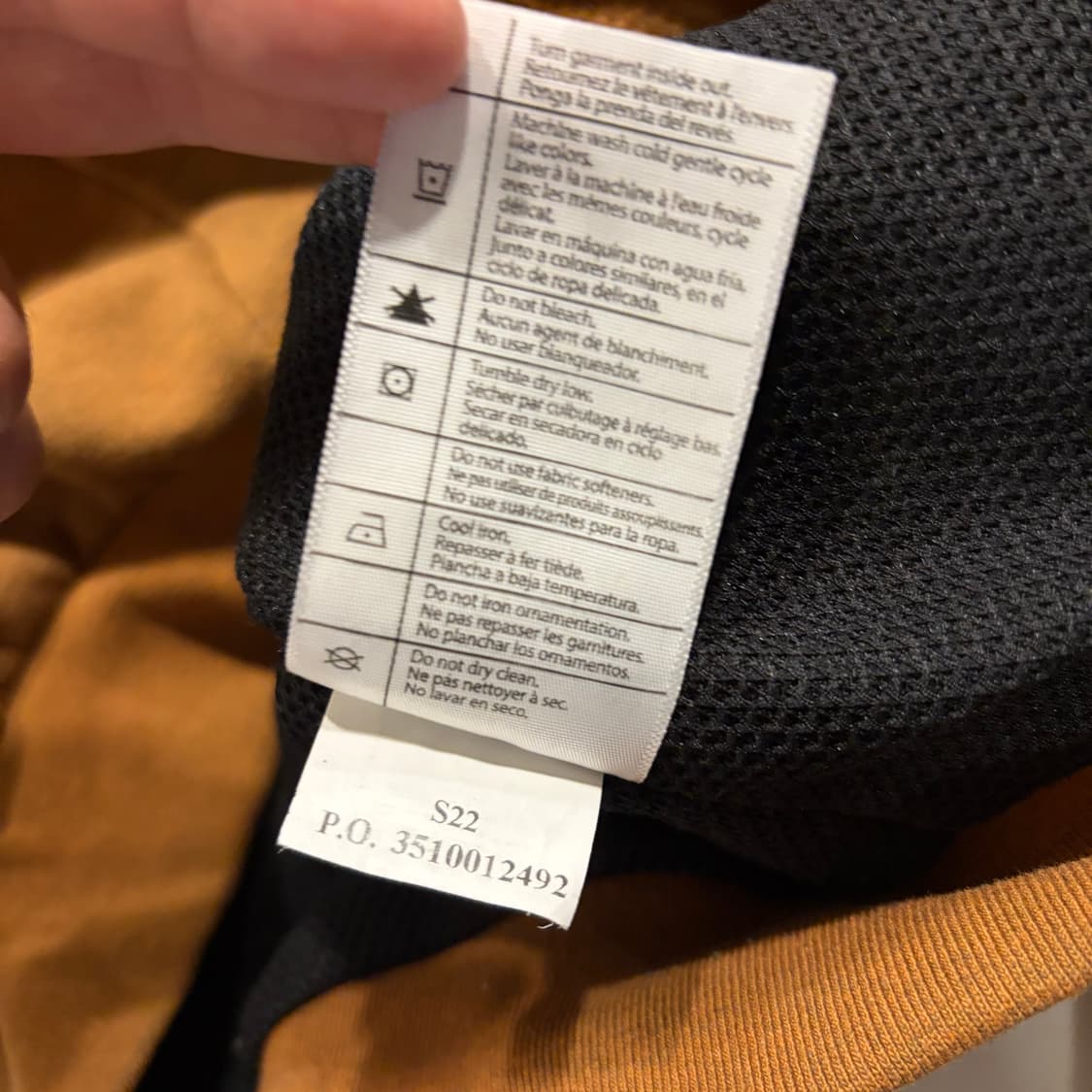 [L] 칼하트 4by4 브라운 레인디펜더 후드 집업 자켓 D360 상품이미지8