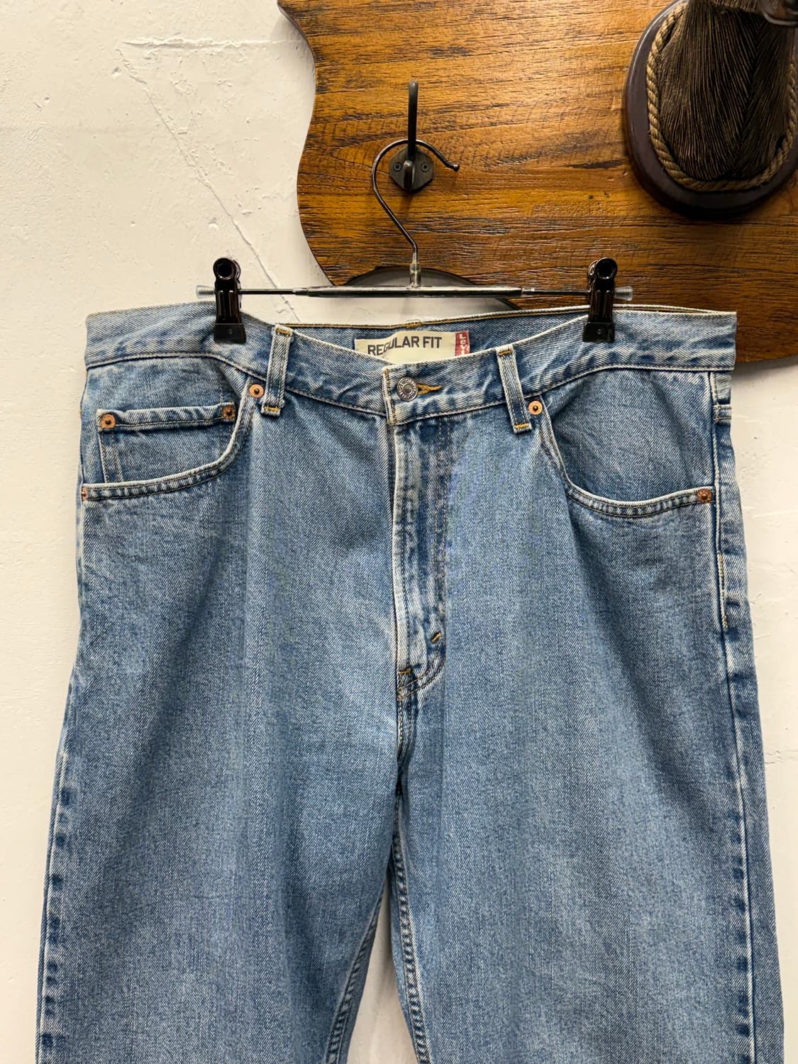 00s Levi's 505 Regular Straight Denim Pa 상품이미지6