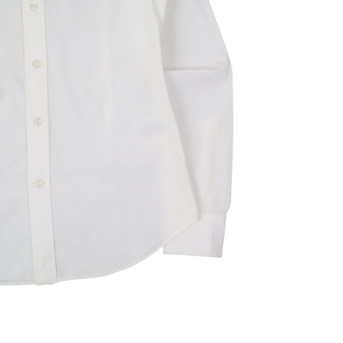폴로 랄프로렌 우먼스 화이트 코튼 셔츠 상품이미지4