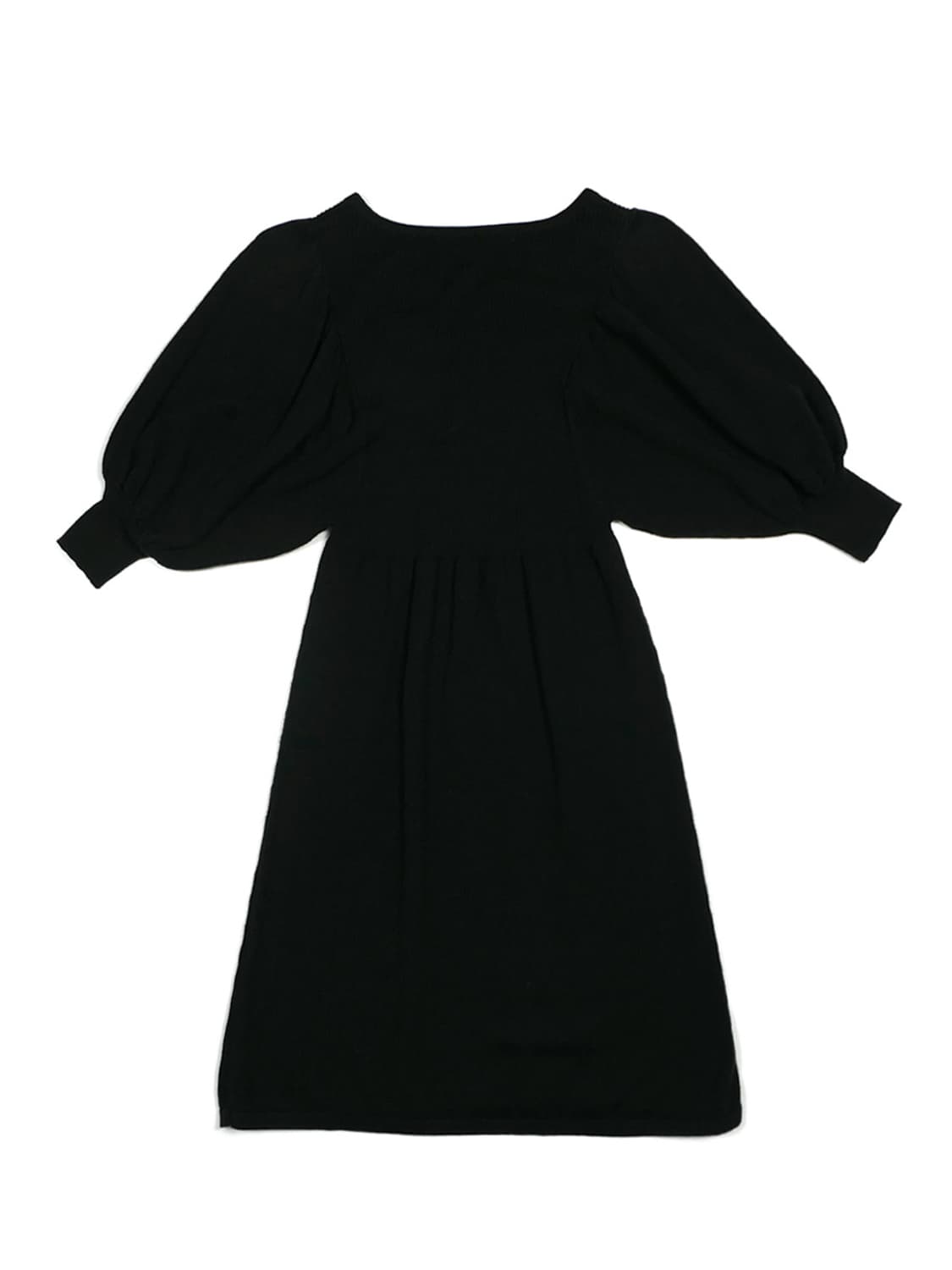 Max studio puff sleeve knit dress 상품이미지4