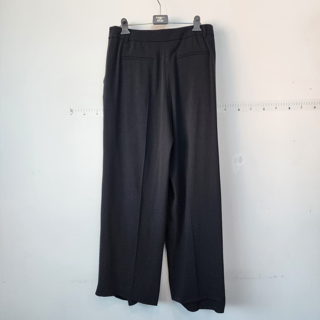 ORR 검정색 와이드 밴딩 팬츠 상품이미지2