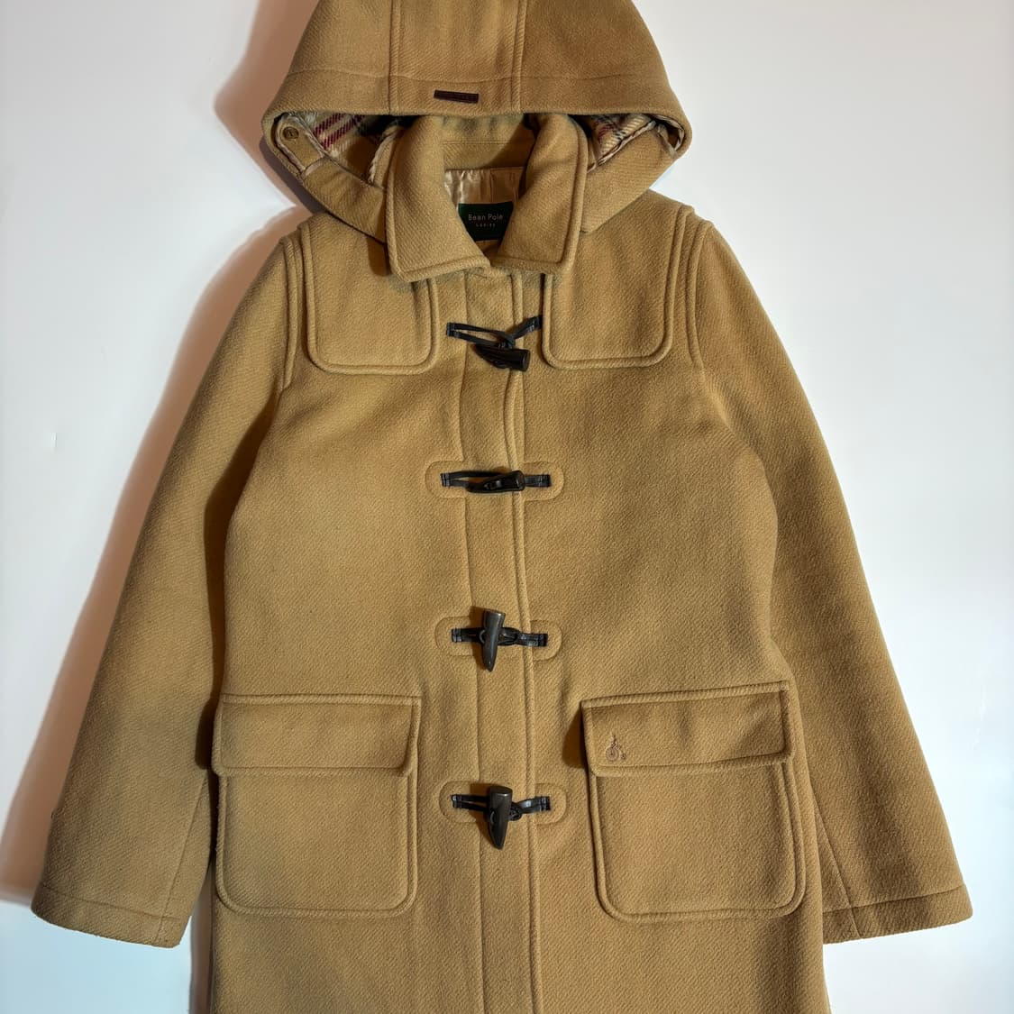 빈폴 베이지 더플 떡볶이 코트 상품이미지3